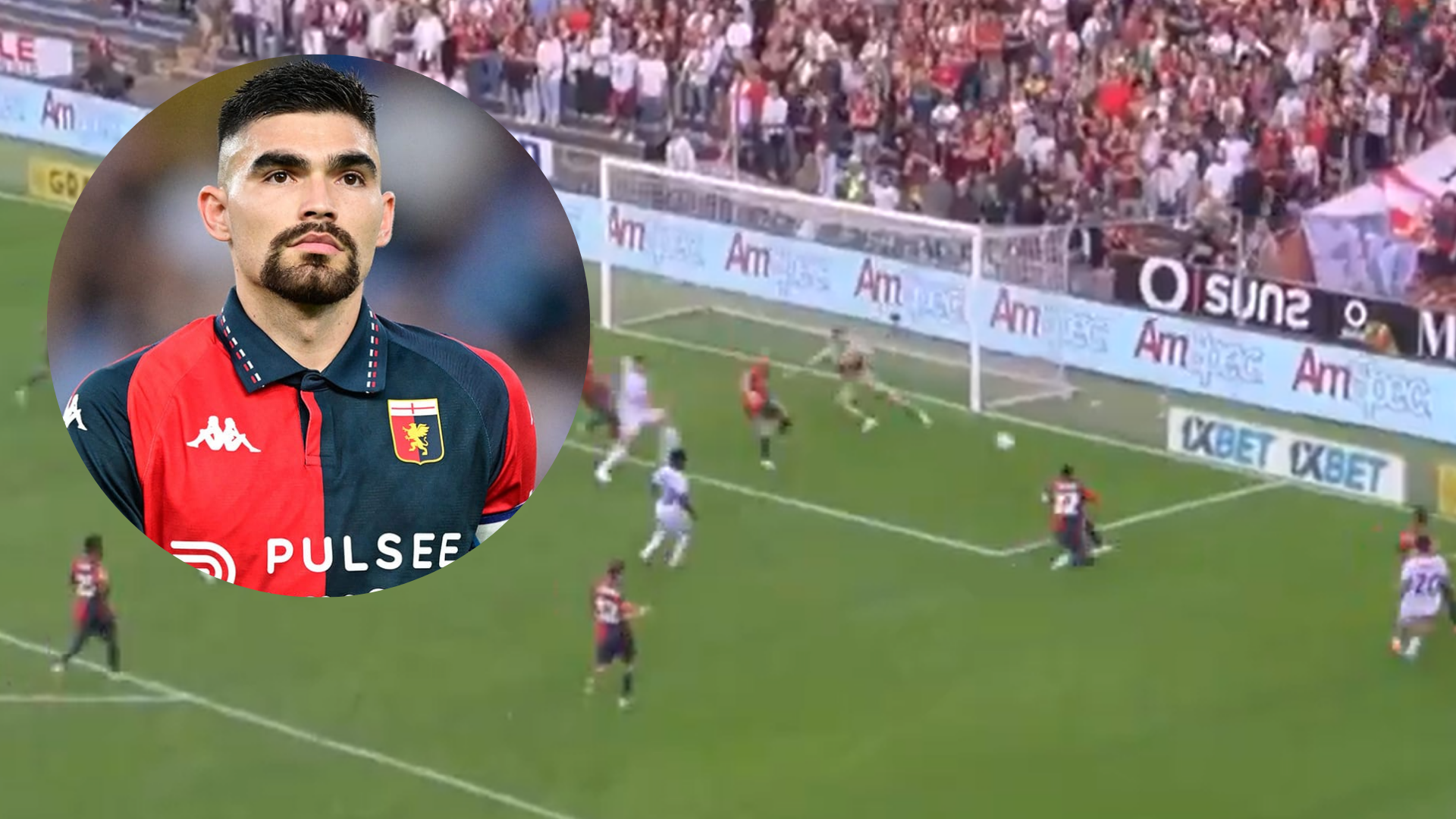 Johan Vásquez metió autogol con Genoa. / ESPECIAL