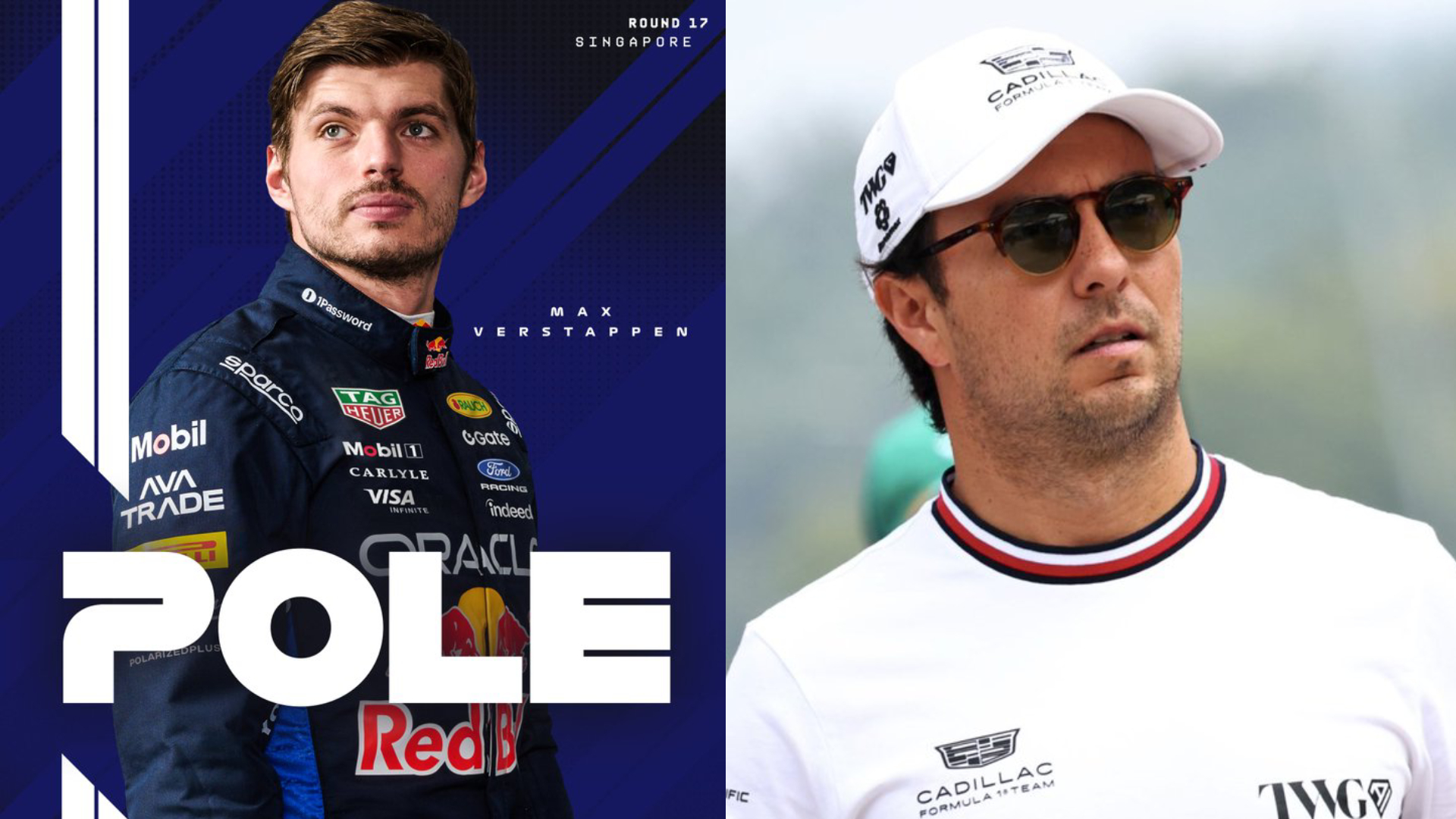 Max Verstappen y Checo Pérez. MARCAMX
