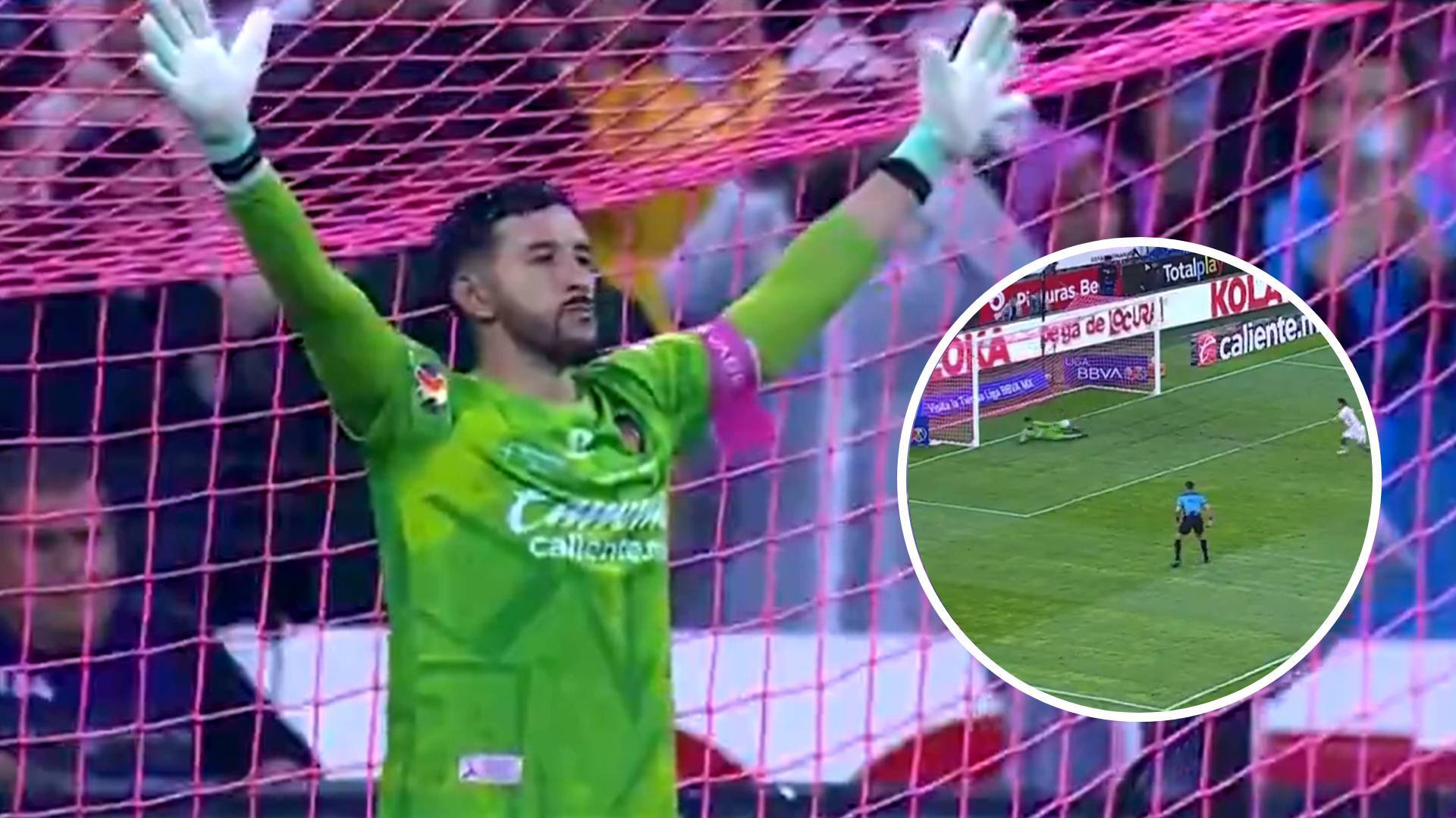 Camilo Vargas ataja penal a Chivas en Clásico Tapatío y acecha el récord histórico de Oswaldo Sánchez / ESPECIAL
