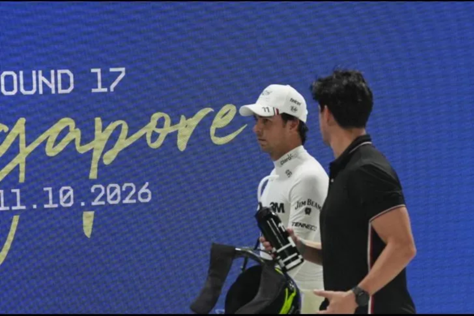 Checo, este fin de semana en Singapur EFE