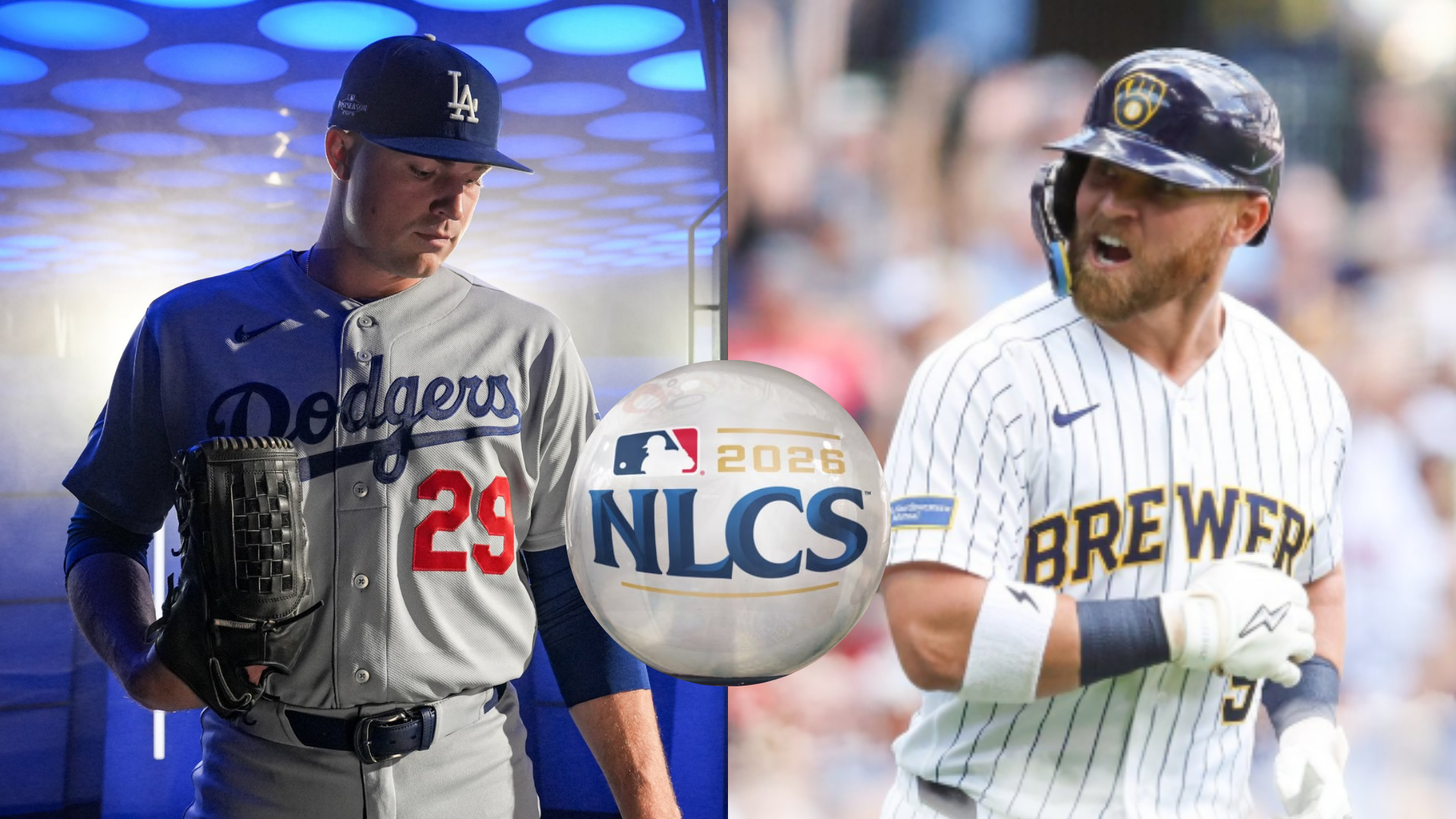 Dodgers vs Brewers: Calendario, horarios y dónde ver la Serie de Campeonato de la Liga Nacional 2026 /X@Dodgers X@Brewers