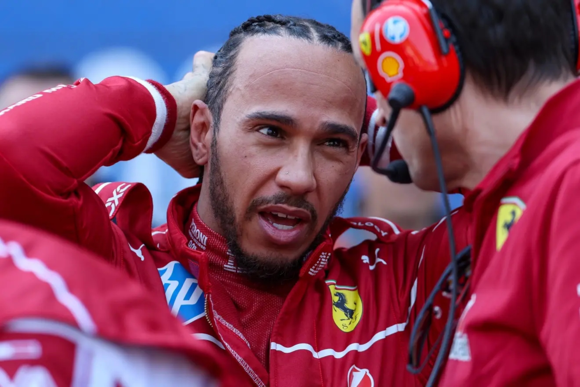 Lewis Hamilton, con Ferrari Alex Plaveski