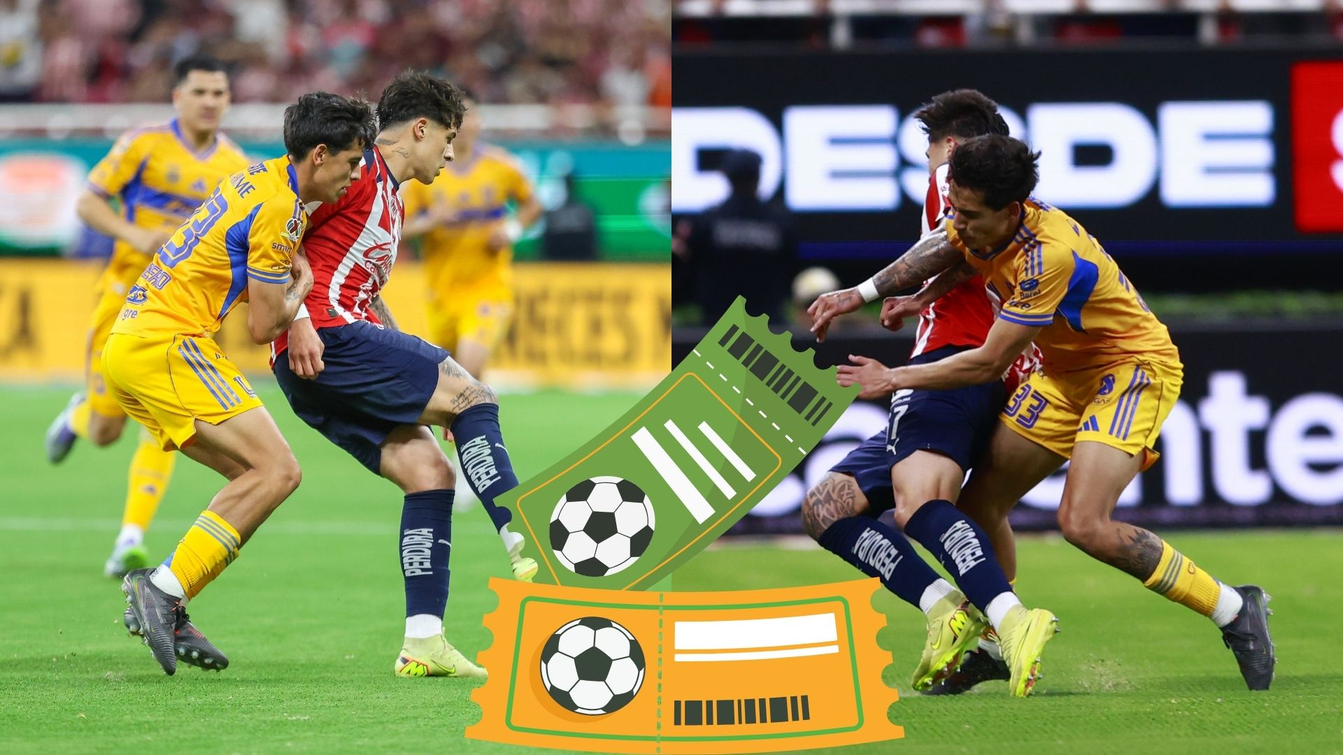 Chivas vs Tigres Boletos: Precios y dónde comprar entradas para el partido de la J12 del Apertura 2026 /ESPECIAL