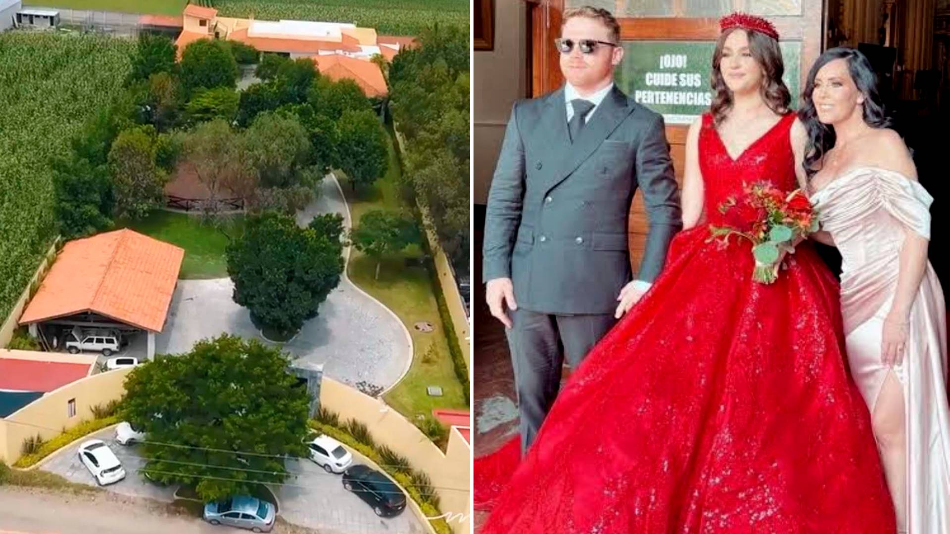 Canelo Álvarez y su familia Capturas X