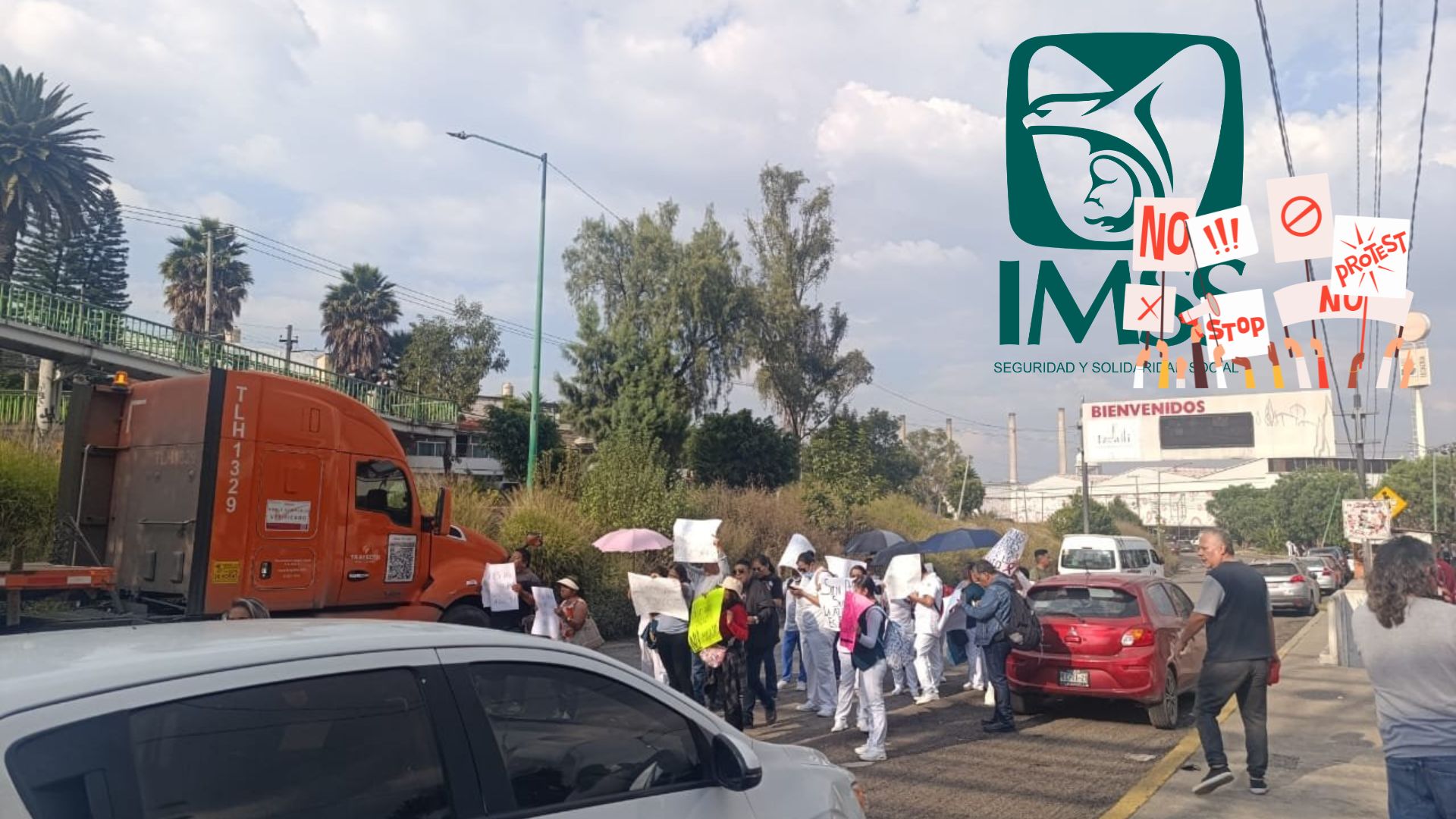 Trabajadores activos y jubilados del IMSS realizarán movilizaciones este martes en la Ciudad de México, con concentraciones desde las 9:00 horas y una marcha principal a las 15:00 horas. / ESPECIAL X @sector16nr