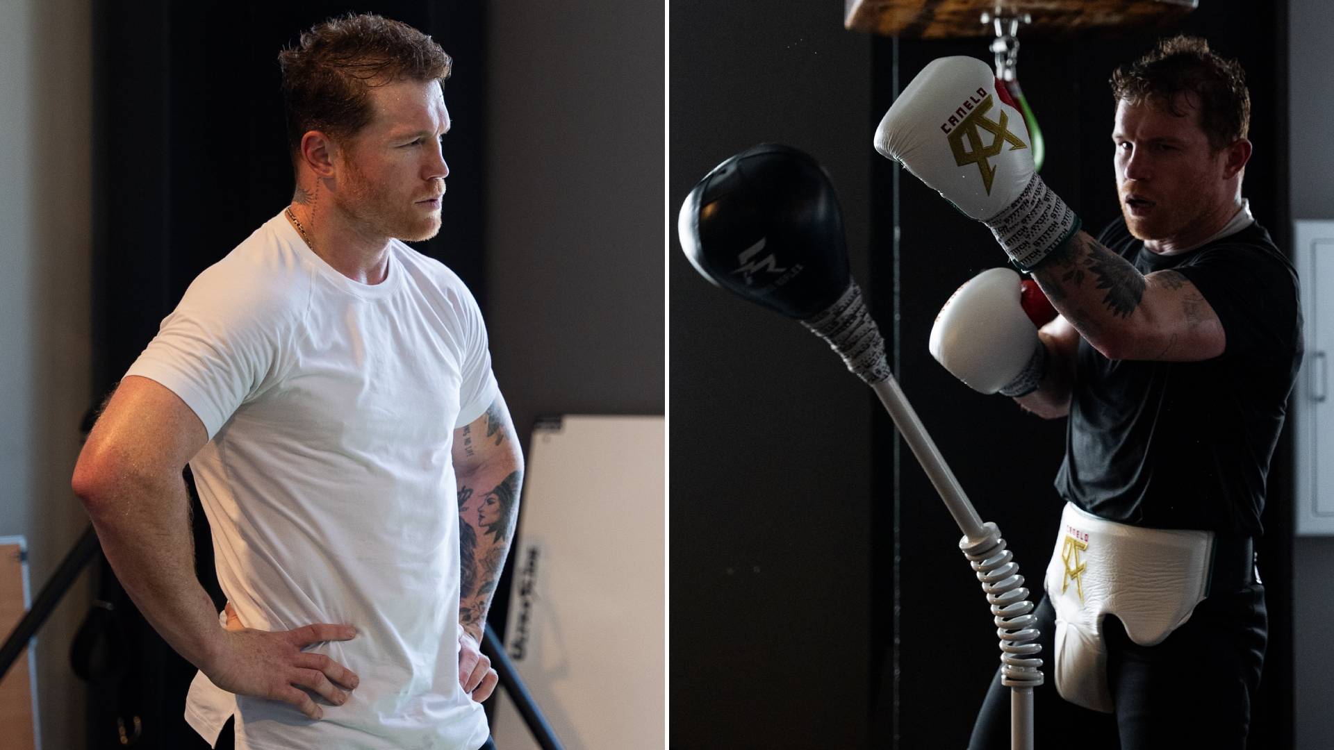 Canelo Alvarez en entrenamiento / IG: Canelo Álvarez