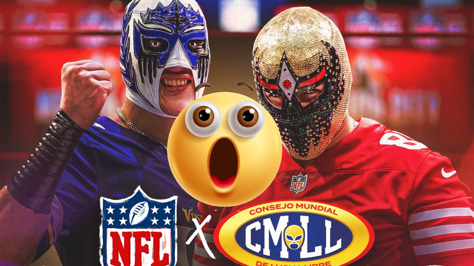 CMLL y NFL. X @nflmx