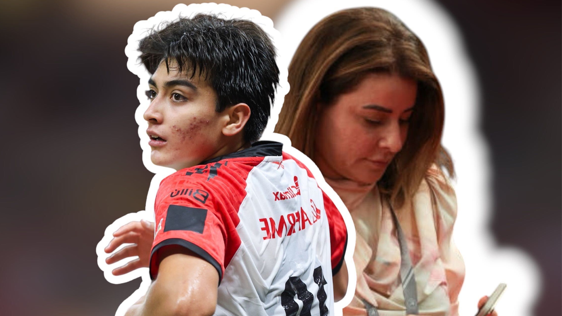 La brasileña tiene en su cartera de clientes al chiapaneco junto a otros mexicanos como Obed Vargas y Santiago Giménez. MARCAMX