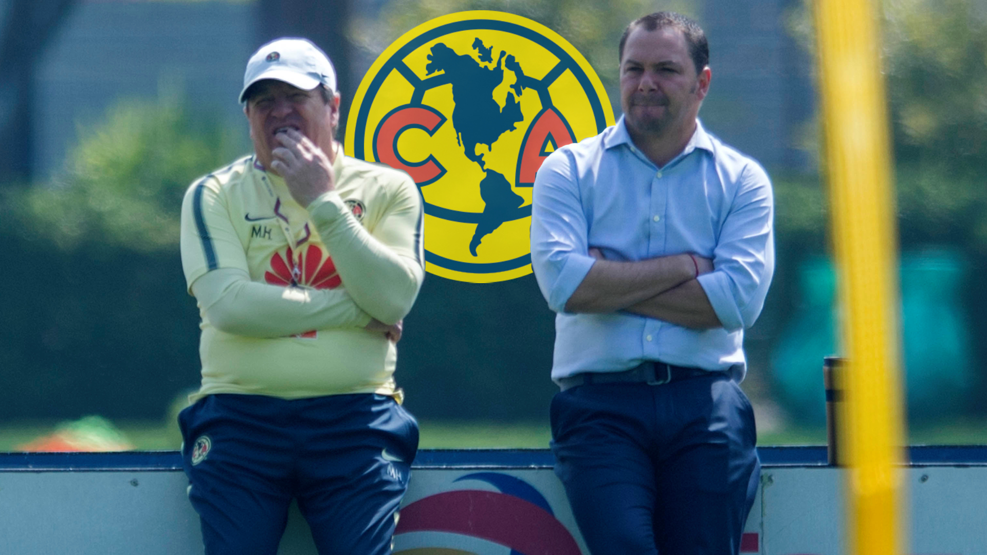 Santiago Baños era el auxiliar de Miguel Herrera en las Águilas / Mexsport
