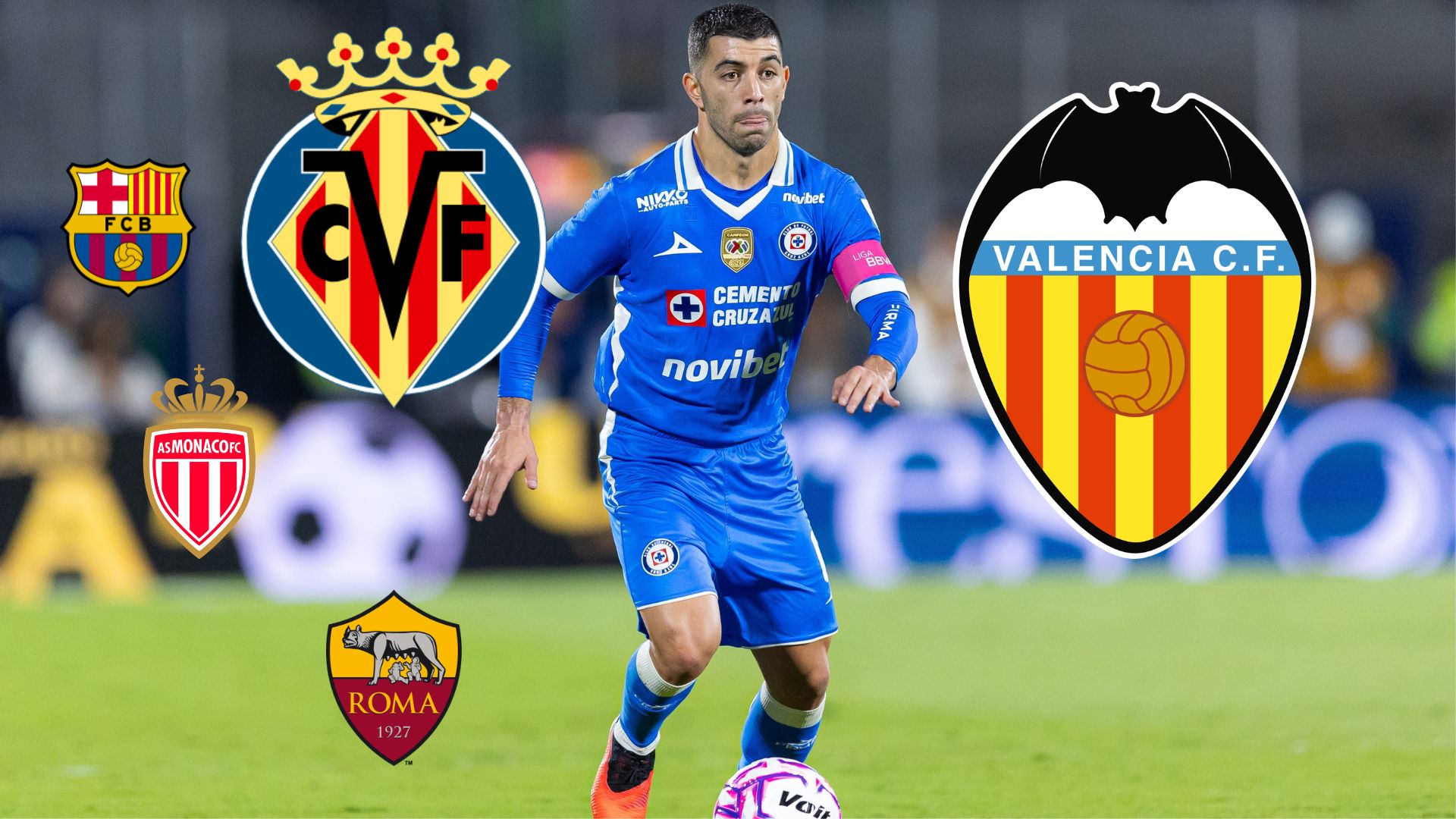 El representante de Erik Lira inició contactos con clubes de España y contempla reuniones en Francia, Inglaterra y Portugal para explorar su futuro. / ESPECIAL MEXSPORT