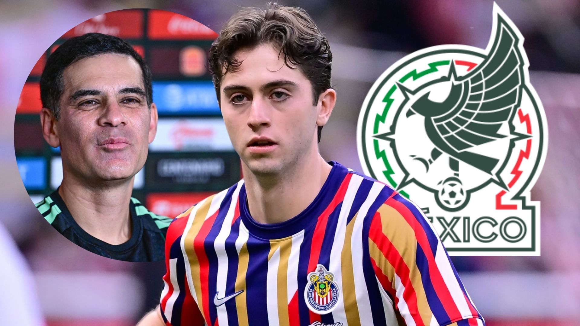 La ausencia de Brian Gutiérrez en la convocatoria de México provocó cuestionamientos tras su reciente actuación con Chivas. / ESPECIAL MEXSPORT