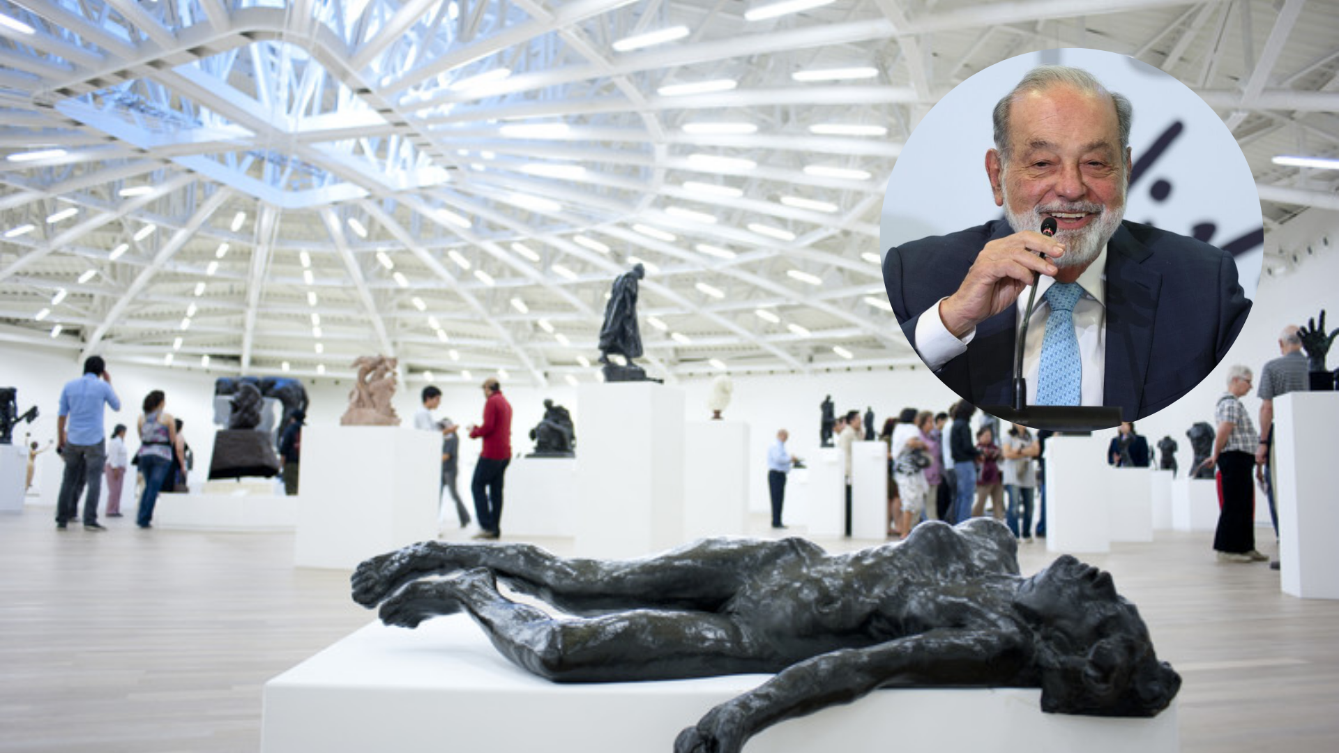 El Museo Soumaya tiene arte mexicano y europeo. / ESPECIAL