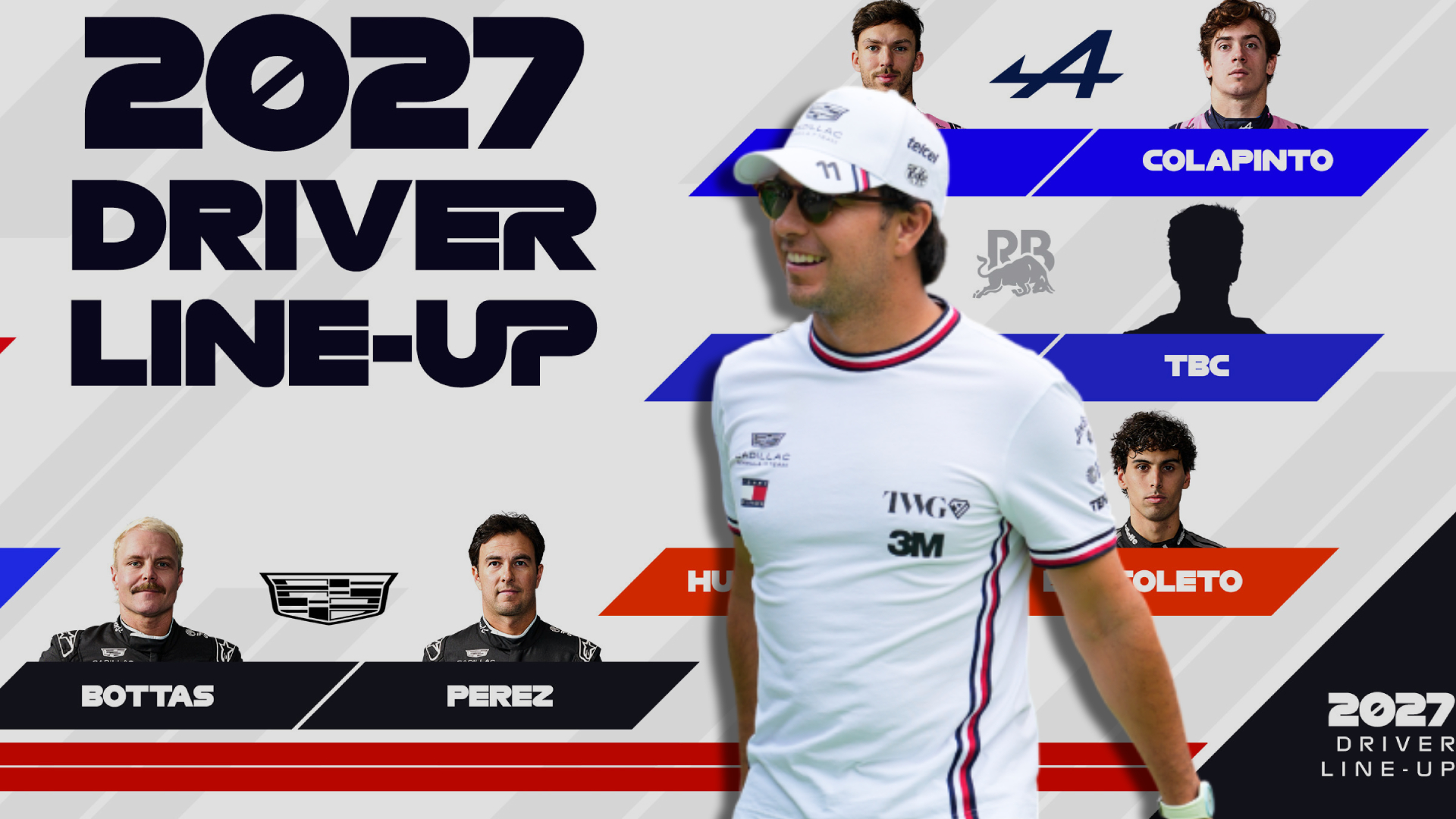 Sergio Pérez encabeza la armada latinoamericana en 2027 / F1