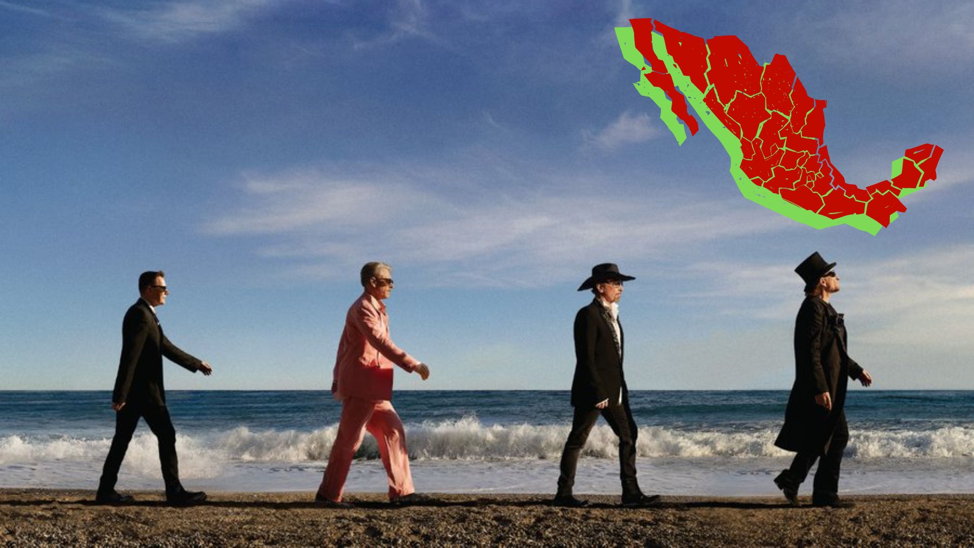 Bono y compañía volverán a la Ciudad de México con dos conciertos en el Estadio GNP Seguros, programados para el 23 y 26 de febrero de 2027. / ESPECIAL X @U2