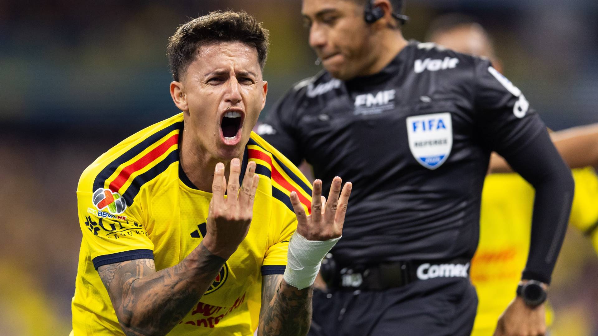 Brian Rodríguez, jugador del América / Mexsport