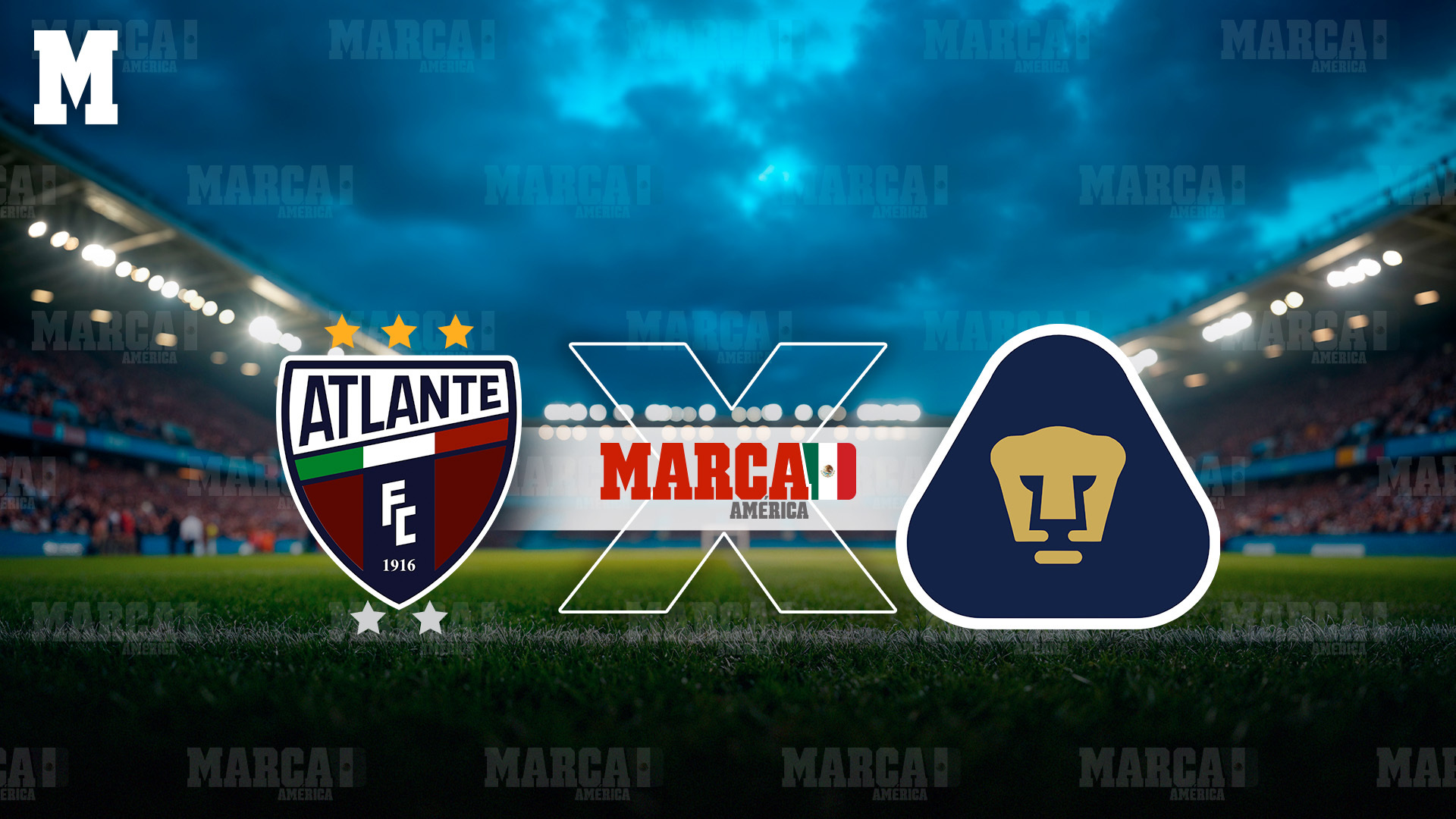 Atlante y Pumas se enfrentan este viernes botanero. / ESPECIAL