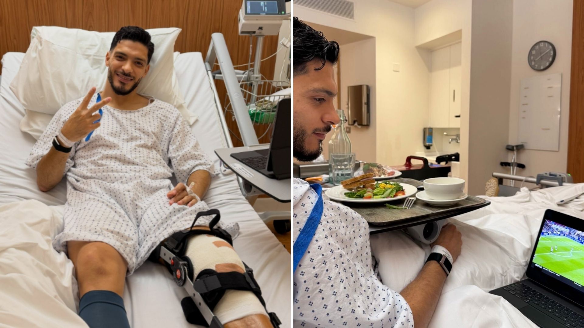 Raúl Jiménez fue operado con éxito y no se perdió el triunfo de los Wolves sobre Burnley / Instagram Raúl Jiménez