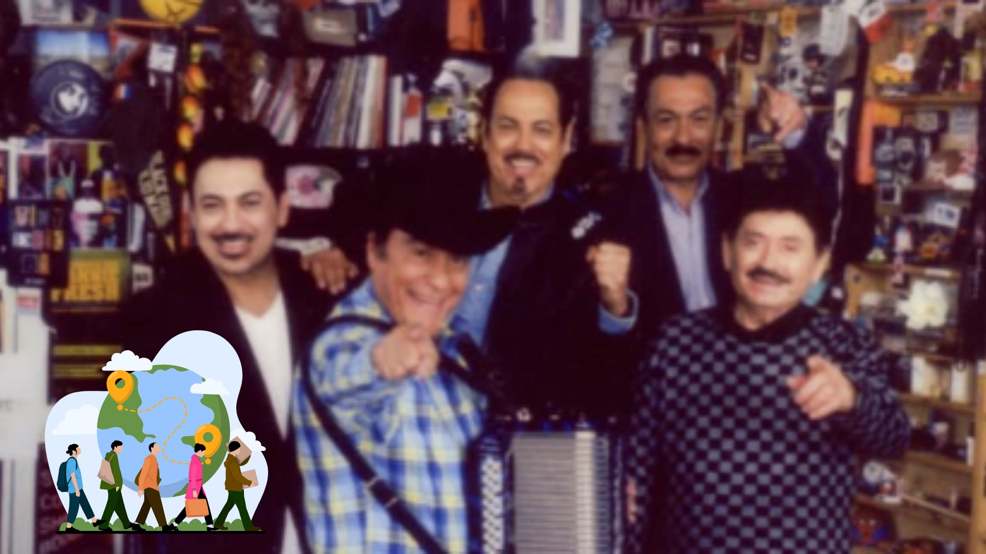 La presentación de Los Tigres del Norte en Tiny Desk quedó envuelta en controversia por la eliminación de una introducción sobre la comunidad migrante en Estados Unidos. / ESPECIAL @lostigresdelnorte