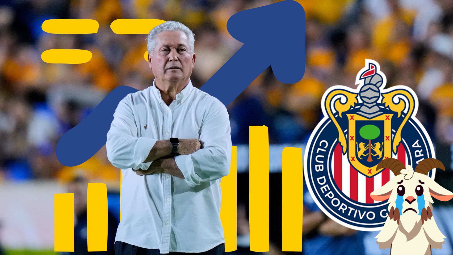 Los Tigres de Víctor Manuel Vucetich visitan a Chivas en la Jornada 12 del Apertura 2026 con la urgencia de terminar su sequía de triunfos fuera de casa. / ESPECIAL MEXSPORT