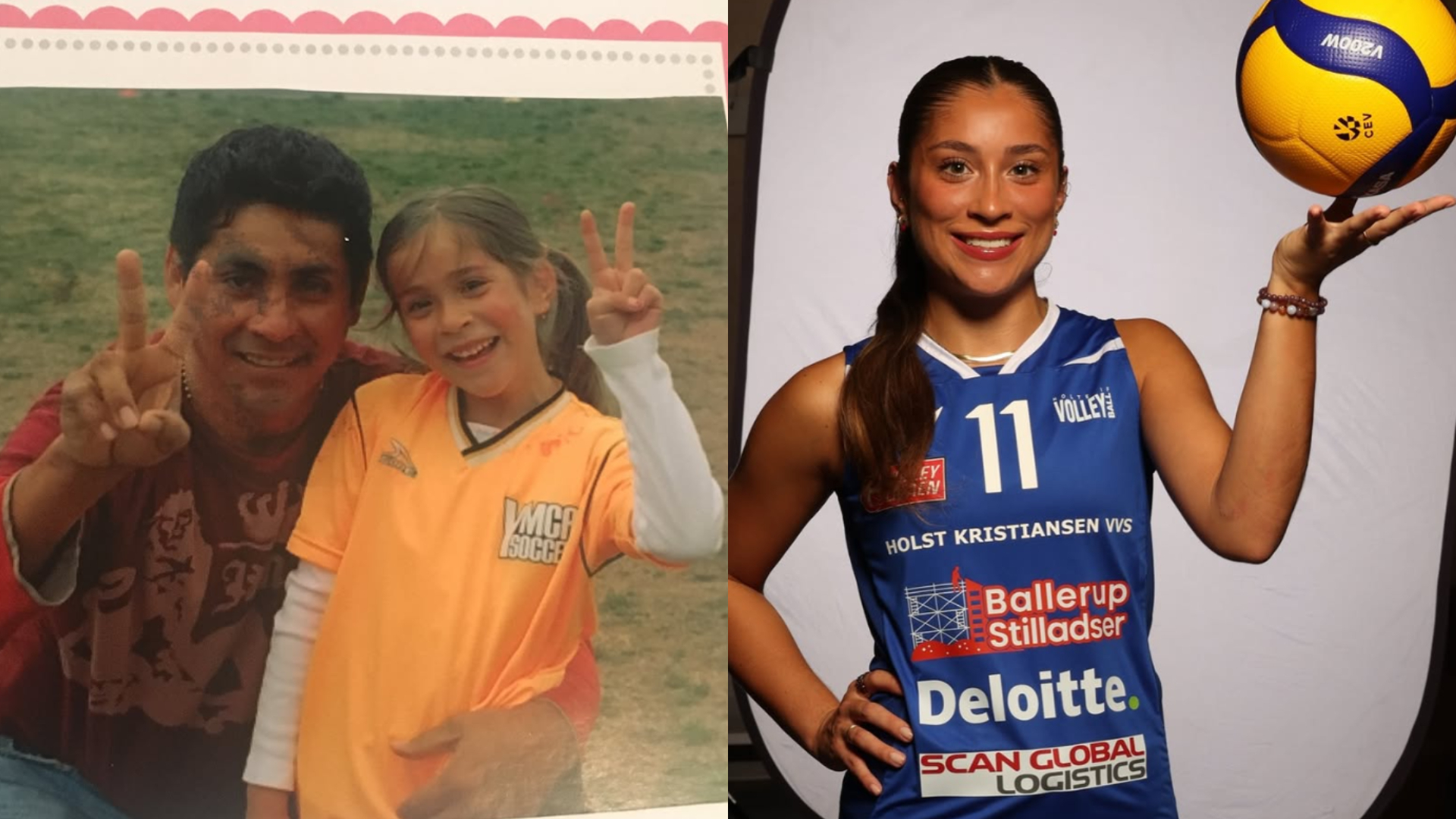 Andrea juega en Europa tras comenzar su carrera deportiva en Estados Unidos. MARCAMX