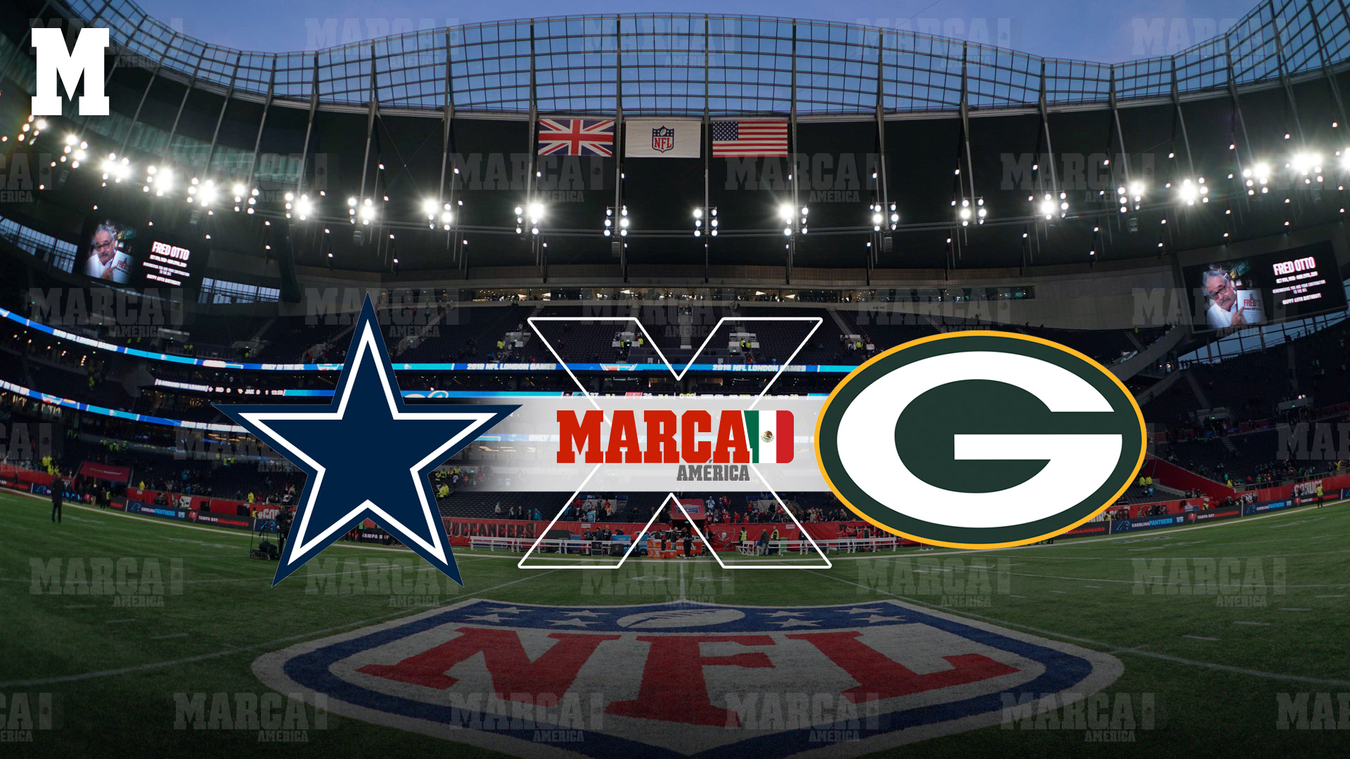 Cowboys vs Packers SEO MARCA