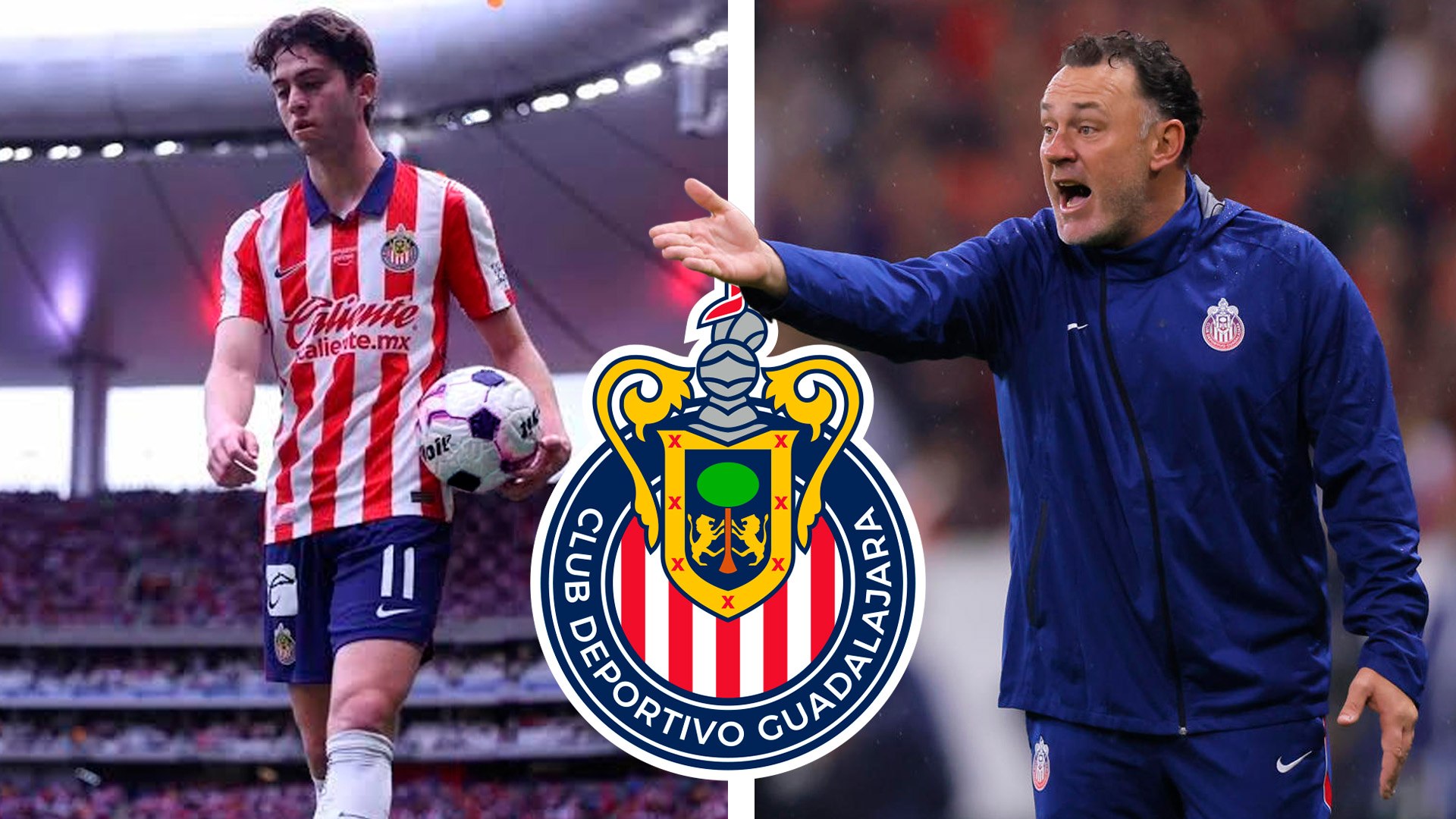 Tensión en Chivas: Gabriel Milito se enfada con Brian Gutiérrez en pleno partido ante Tigres
