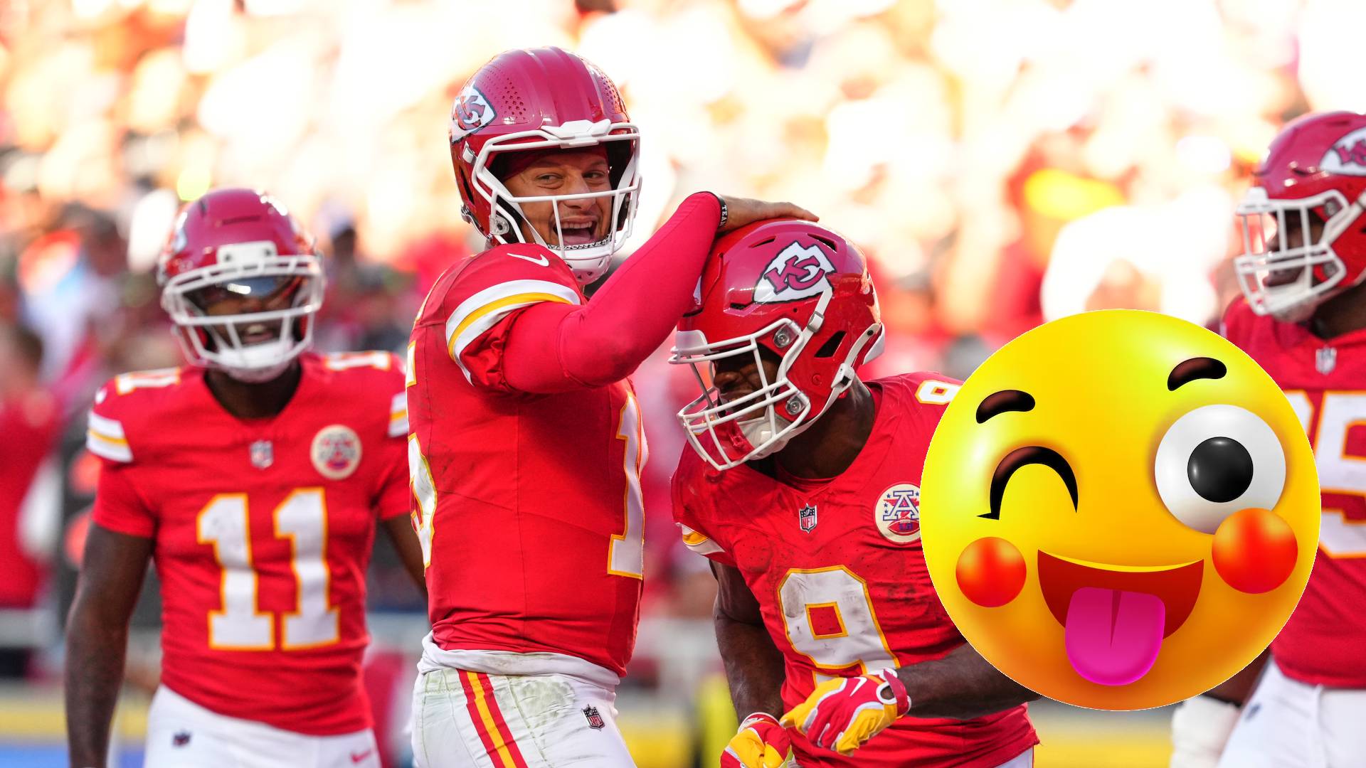 Patrick Mahomes y Kenneth Walker III. LAPRESSE