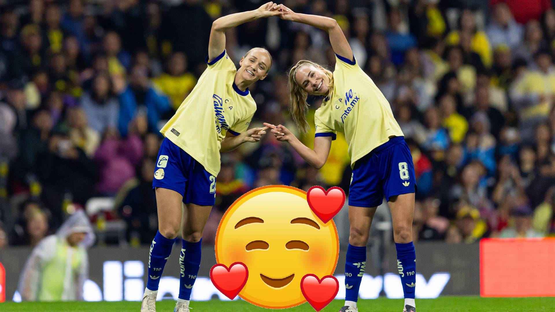 Irene Guerrero a pase de Sarah Luebbert anotó el primer gol del América. MEXSPORT