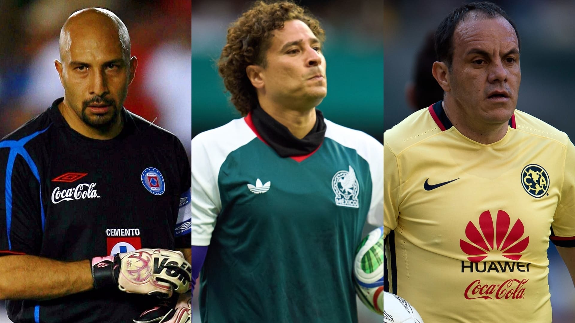 Oscar Pérez, Guillermo Ochoa y Cuauhtémoc Blanco recibieron homenajes tras su retiro. MEXSPORT