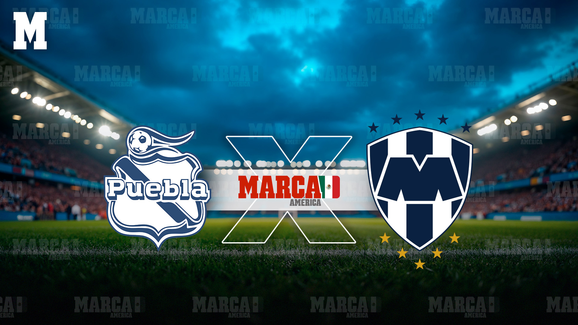 Puebla vs. Monterrey. MARCA MX