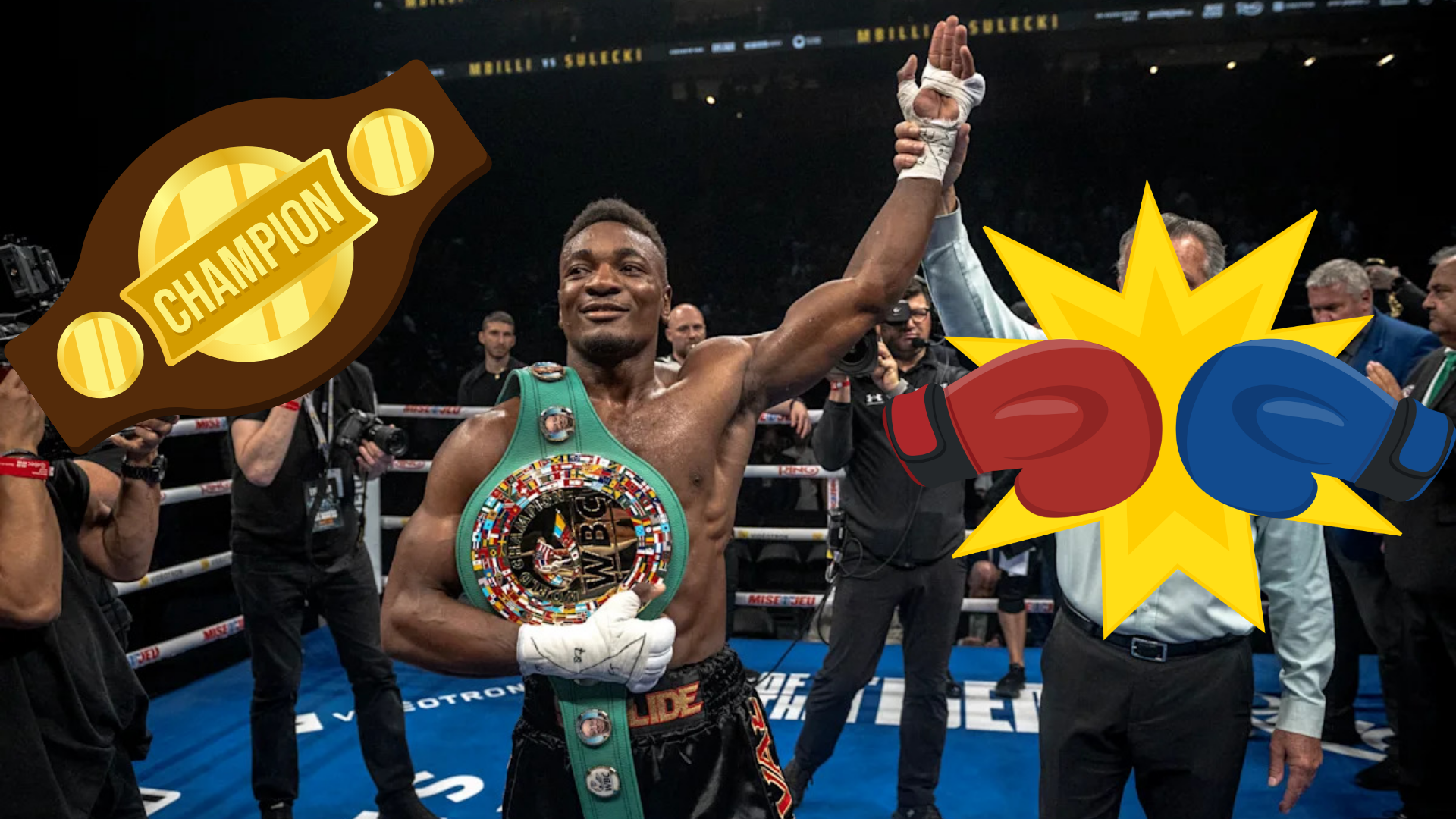 Mbilli podría dar la sorpresa contra Canelo Álvarez. / ESPECIAL