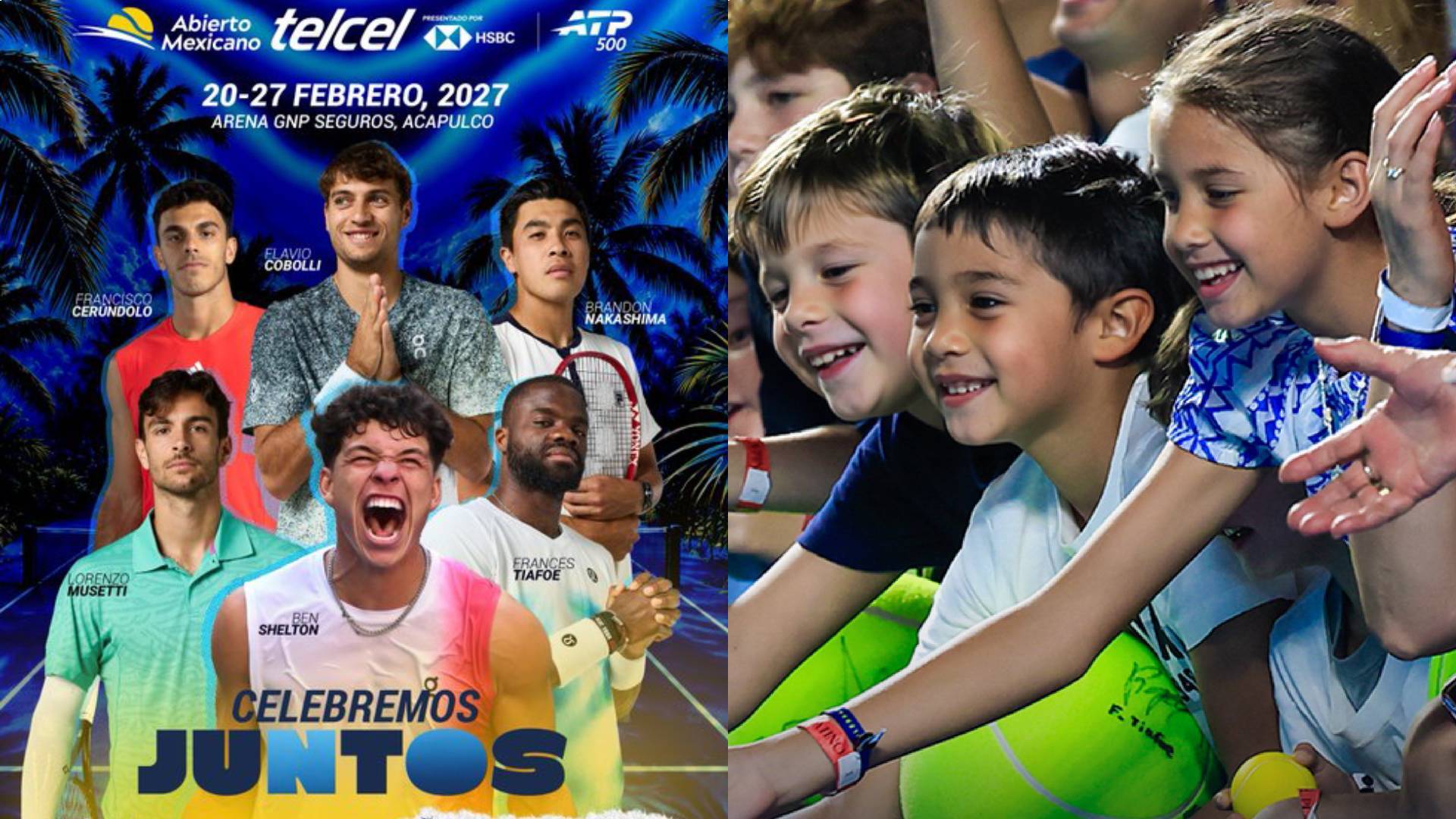 Abierto Mexicano de Tenis. X @AbiertoTelcel