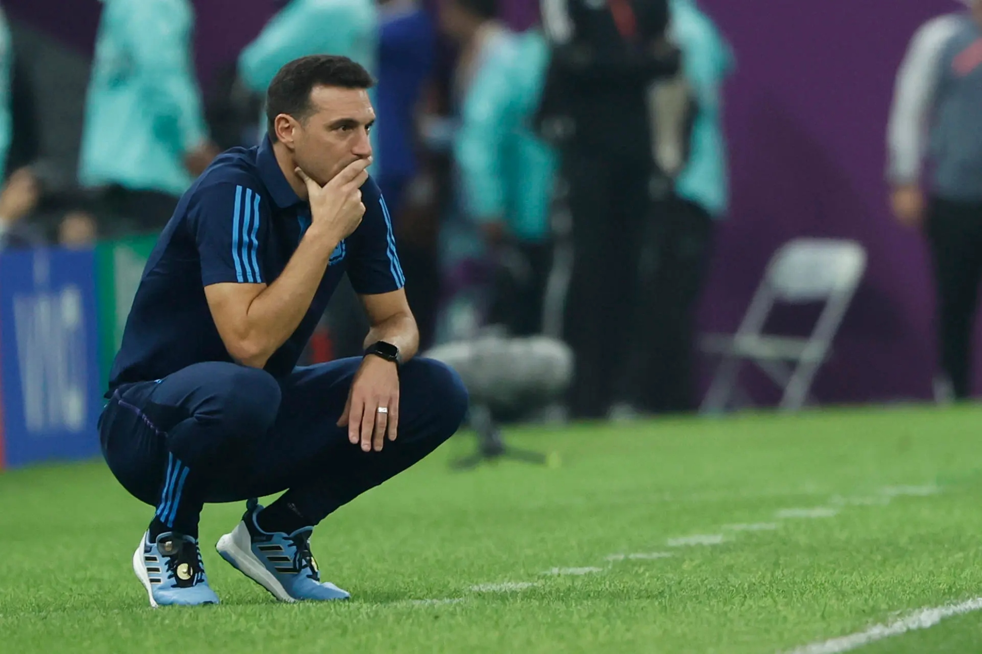 Scaloni, con Argentina EFE