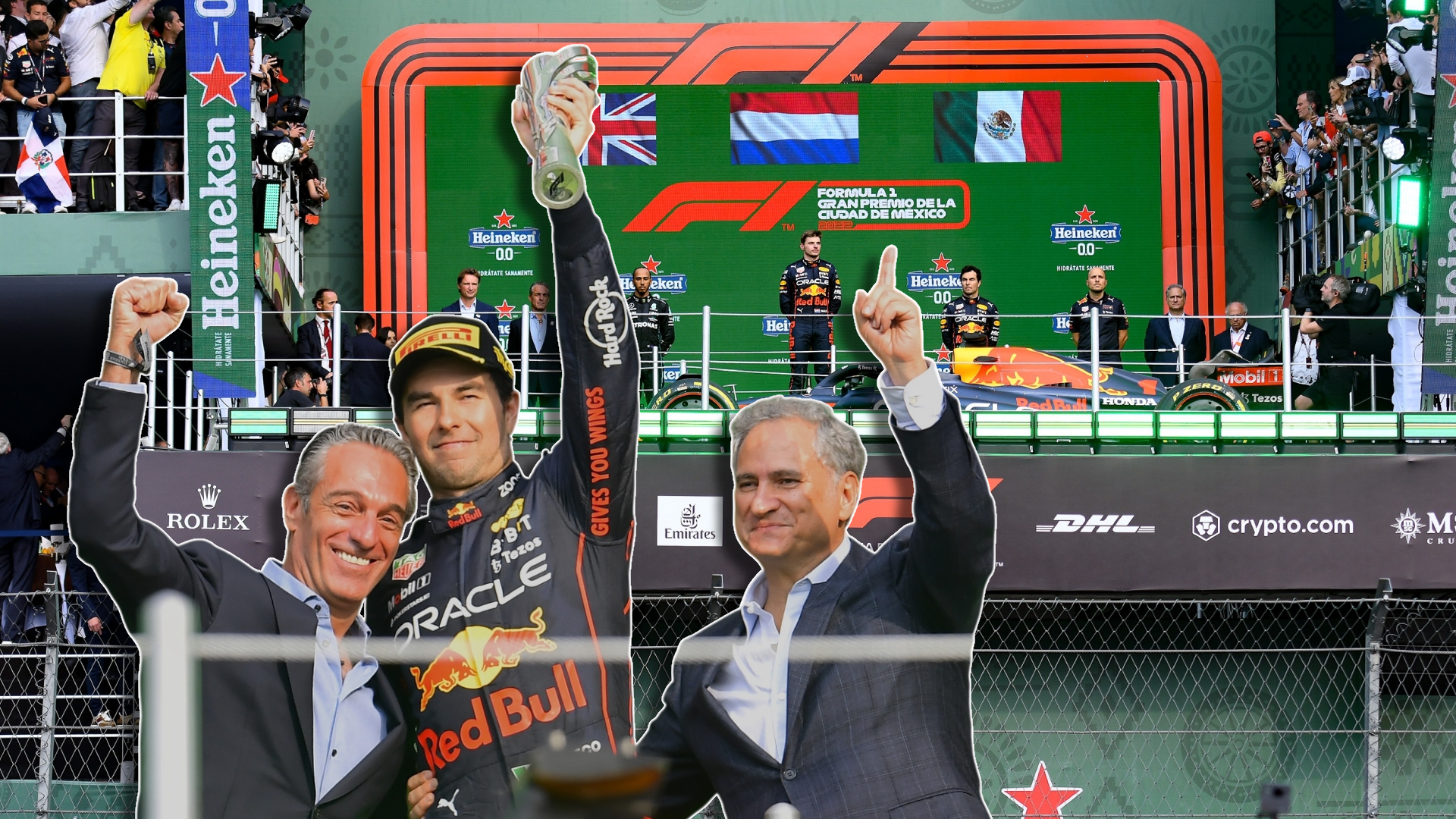 Sergio Pérez se ha logrado subir dos veces al podio en México (2021 y 2022) / Mexsport