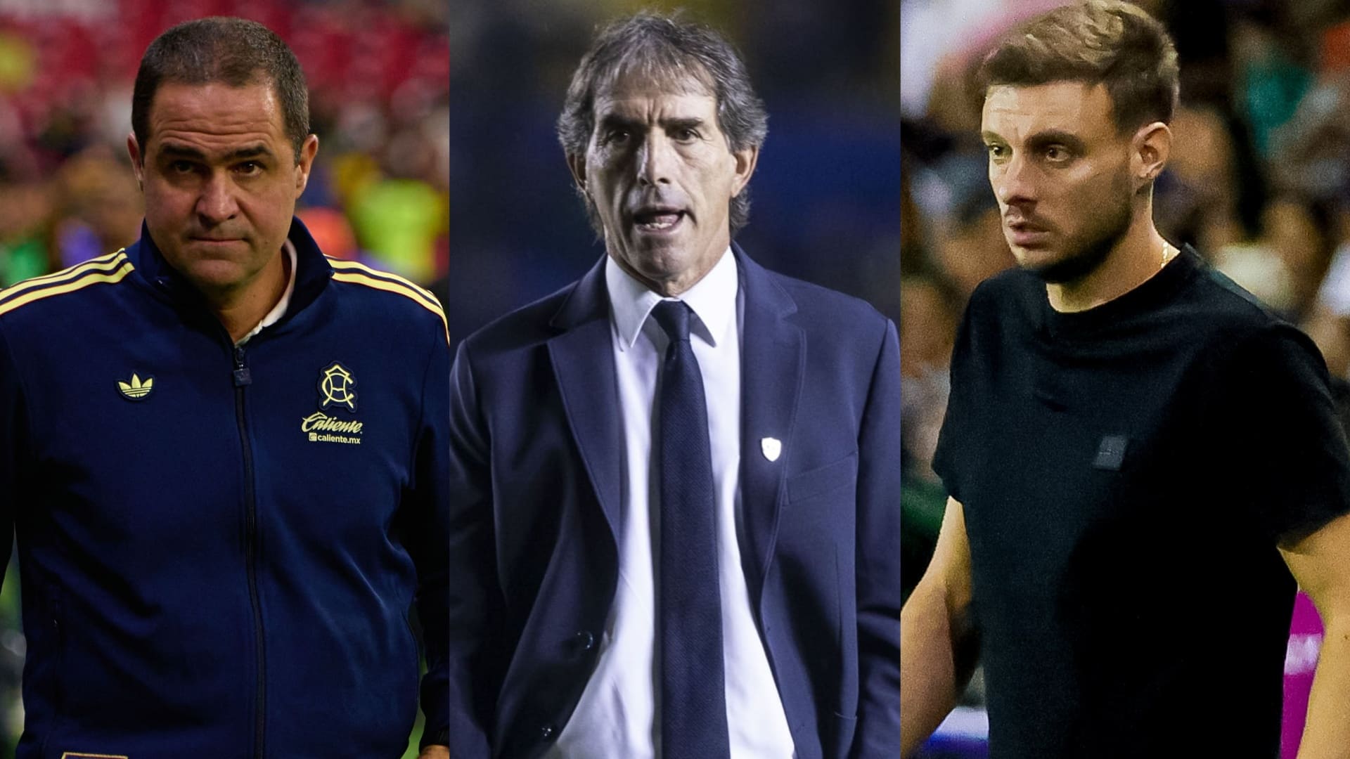 Guillermo Almada (centro) quiere superar el récord de puntos dejado por Jardine (izq.) e igualar el de Martín Anselmi. MEXSPORT