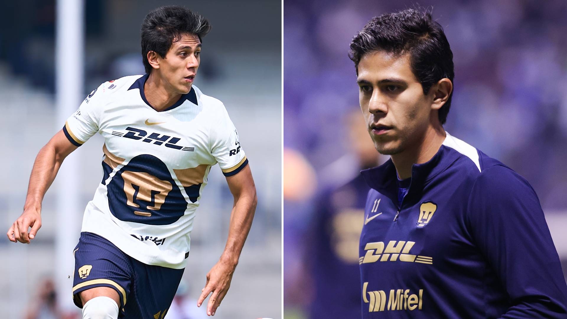 José Juan Macías, jugador de los Pumas de la UNAM MEXSPORT