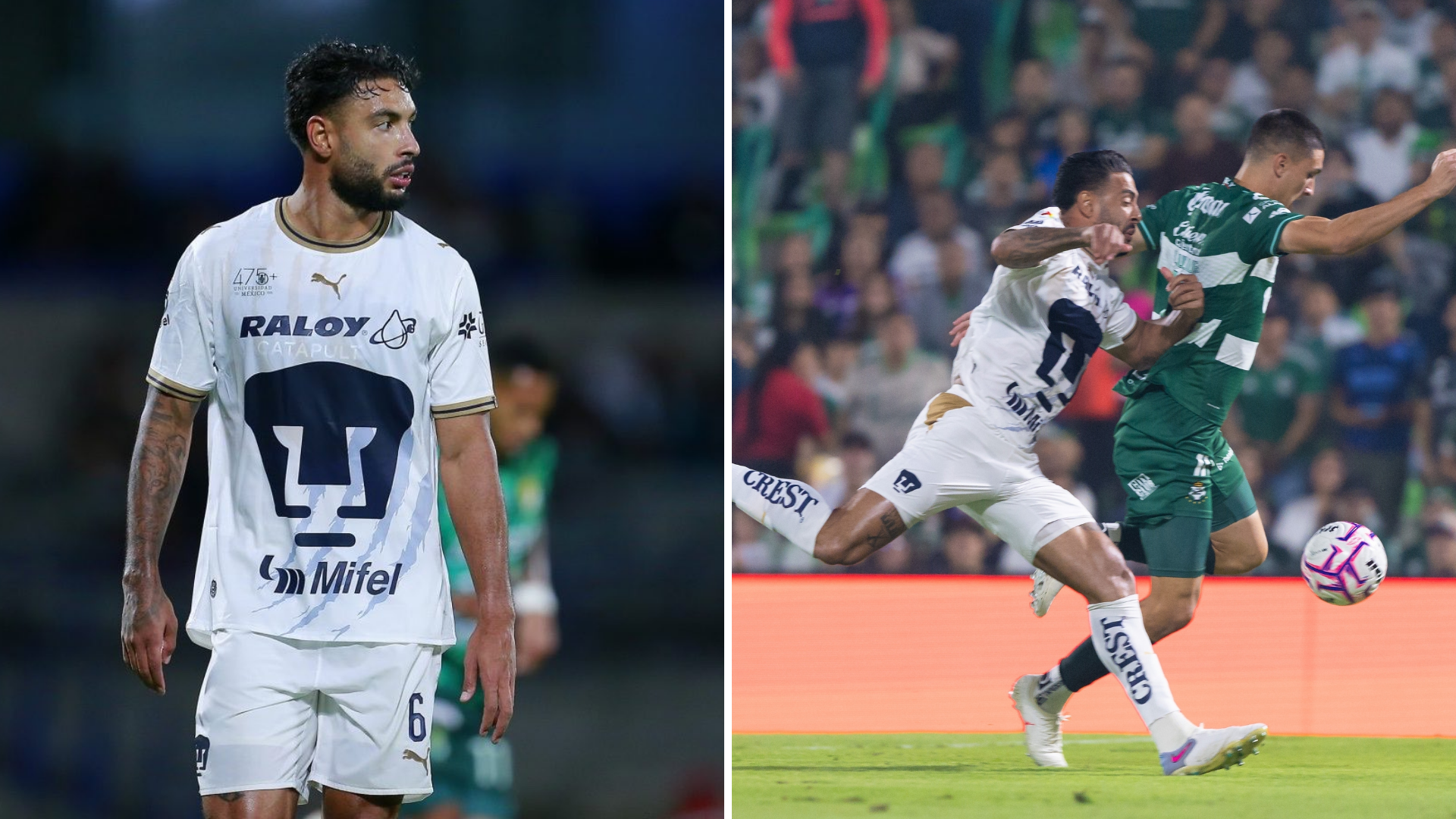 Pumas saca ventaja con Nathan Silva gracias la Comisión de Arbitraje /MEXSPORT