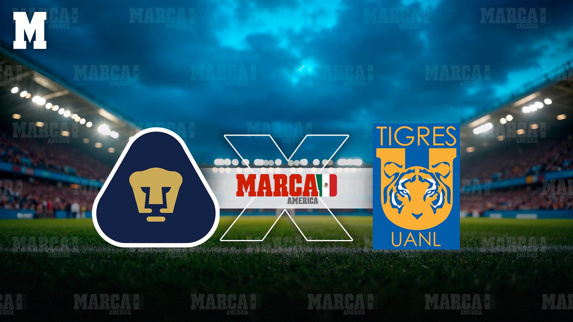Pumas se enfrenta a Tigres. / ESPECIAL