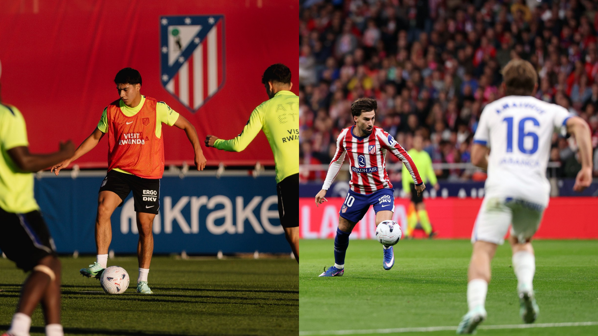 Obed Vargas no tuvo minutos con el Atleti. / ESPECIAL