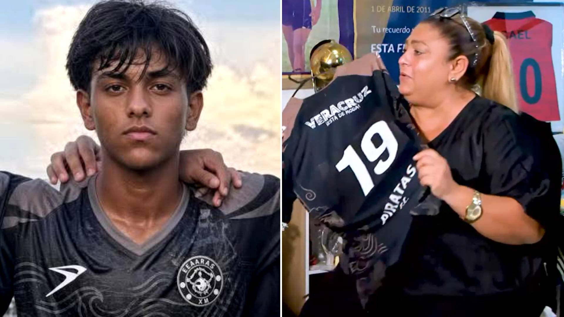 Gabriel Gael Uscanga, joven futbolista de Piratas FC Capturas X