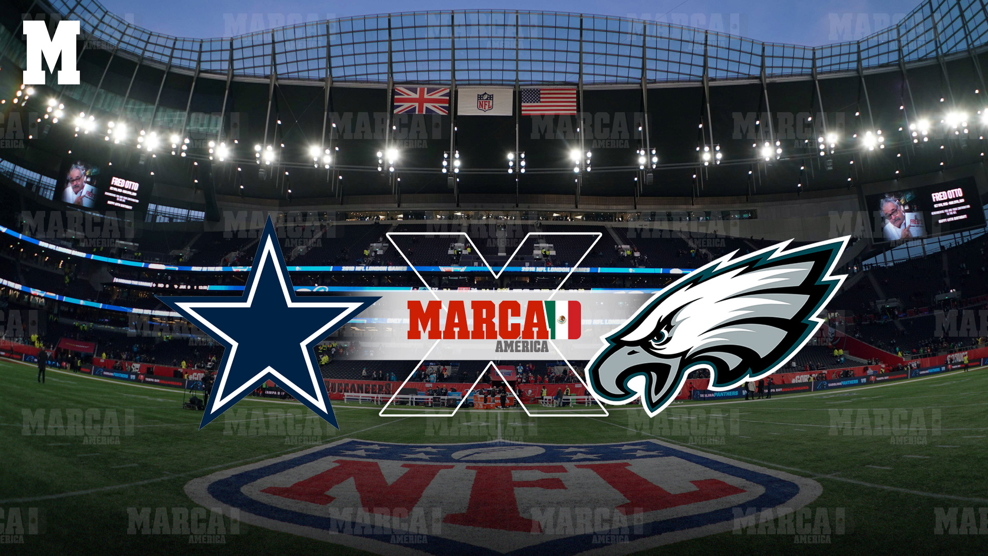Cowboys vs Eagles MARCA