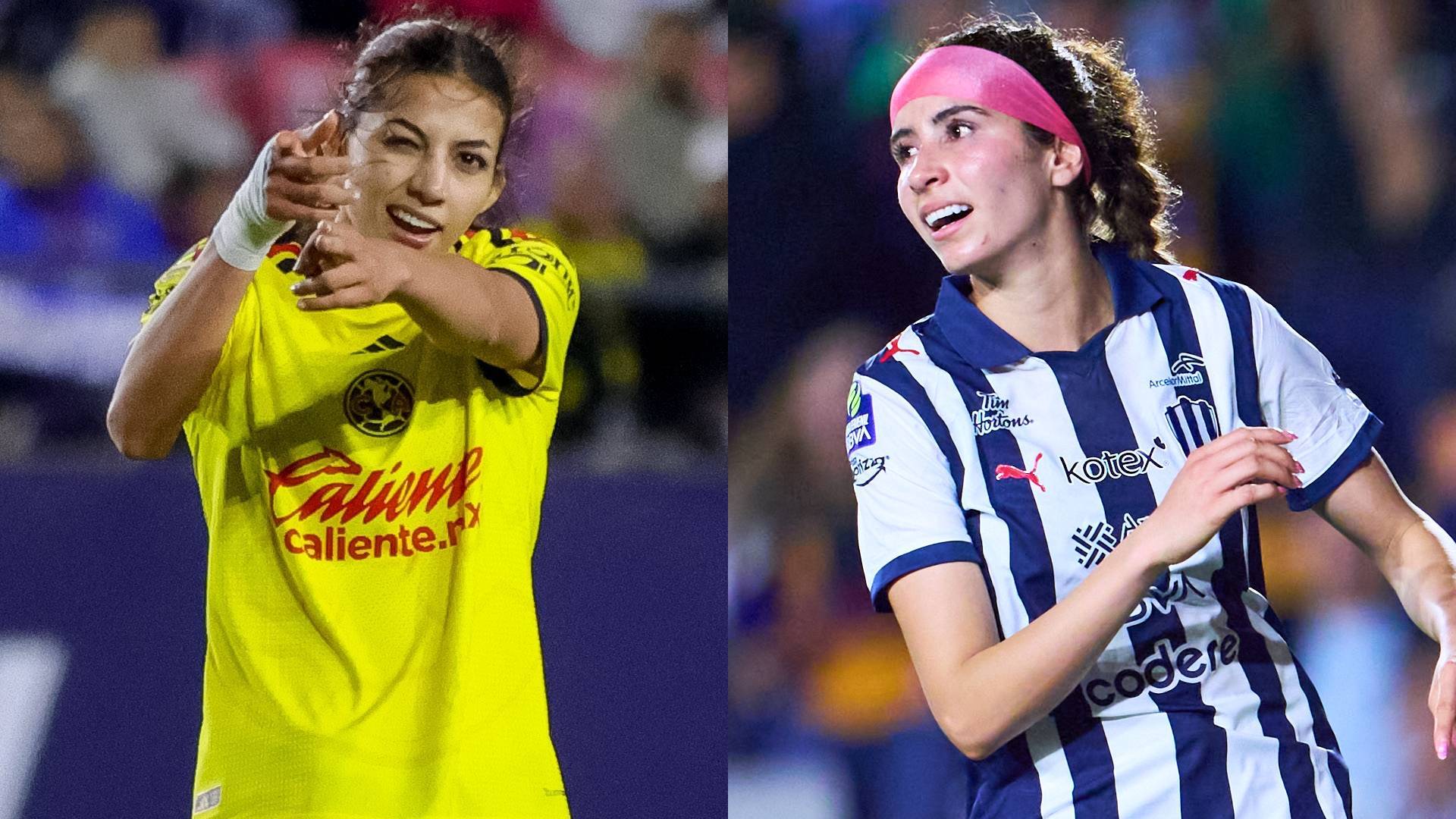 América y Monterrey Femenil. MEXSPORT