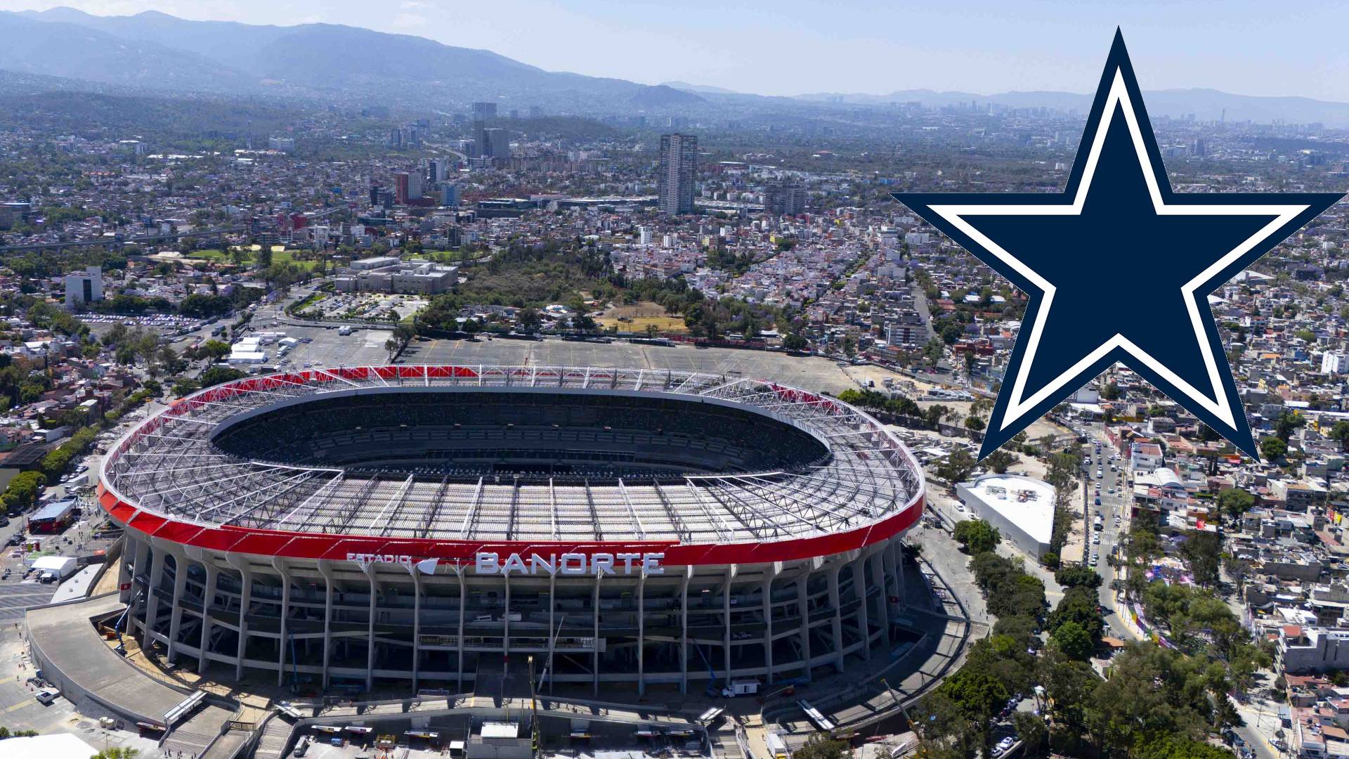 Dallas Cowboys en el Estadio Azteca. MEXSPORT