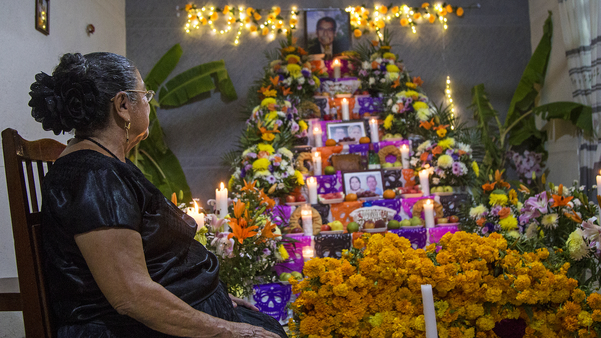 Altar de Día de Muertos