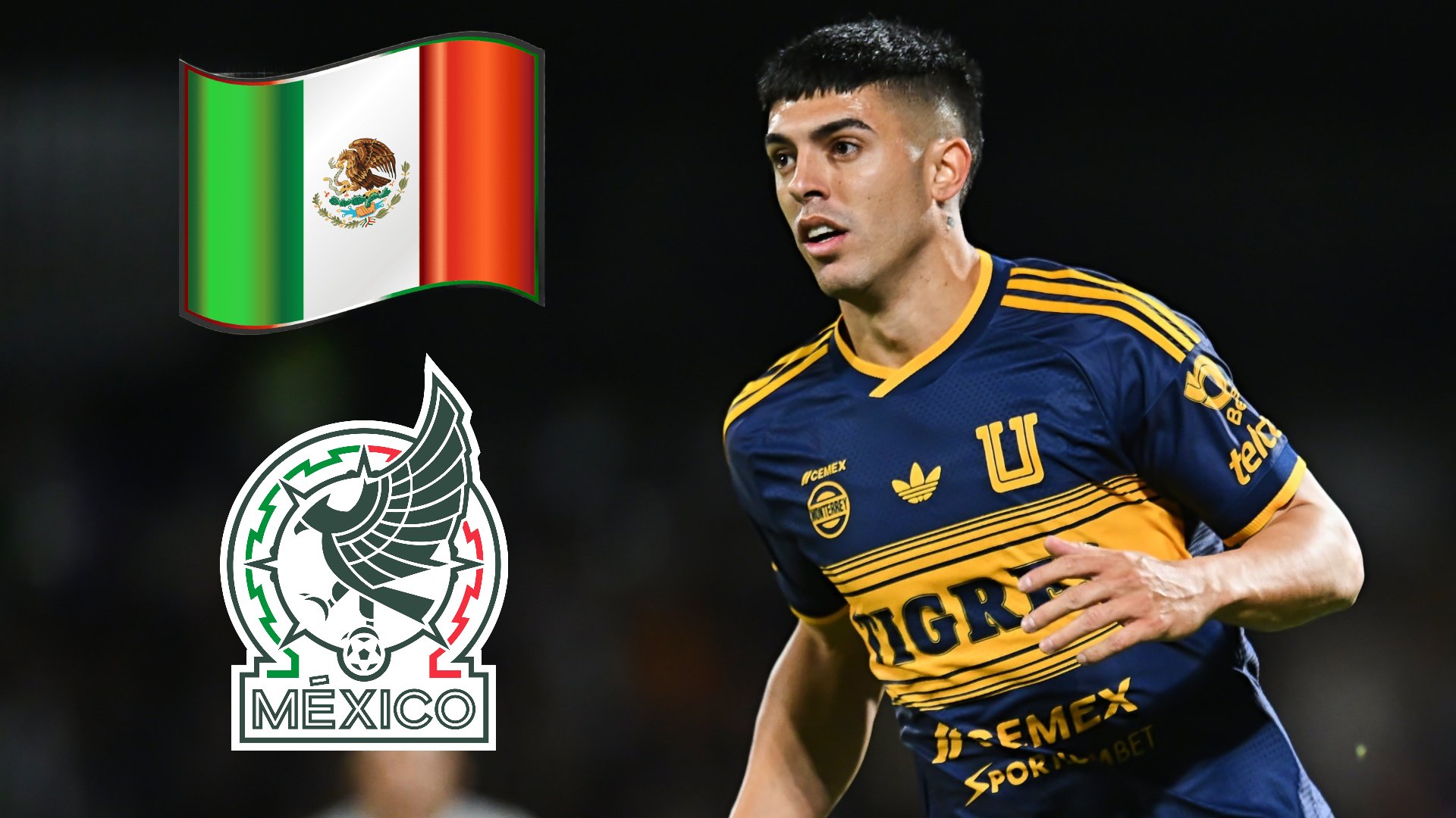 Juan Brunetta debe cumplir varios requisitos para poder ser llamado al Tricolor. MEXSPORT/ESPECIAL