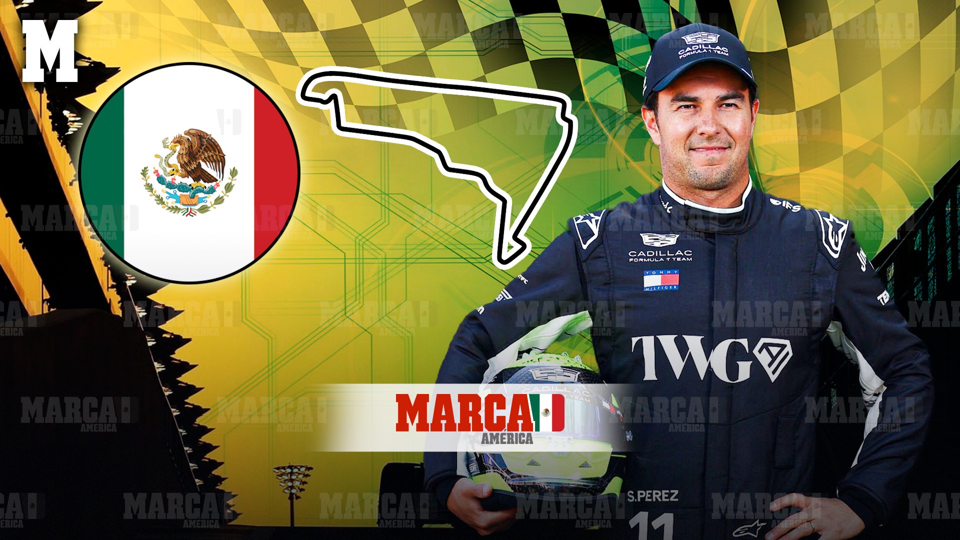 Sergio 'Checo' Pérez. MARCA MX