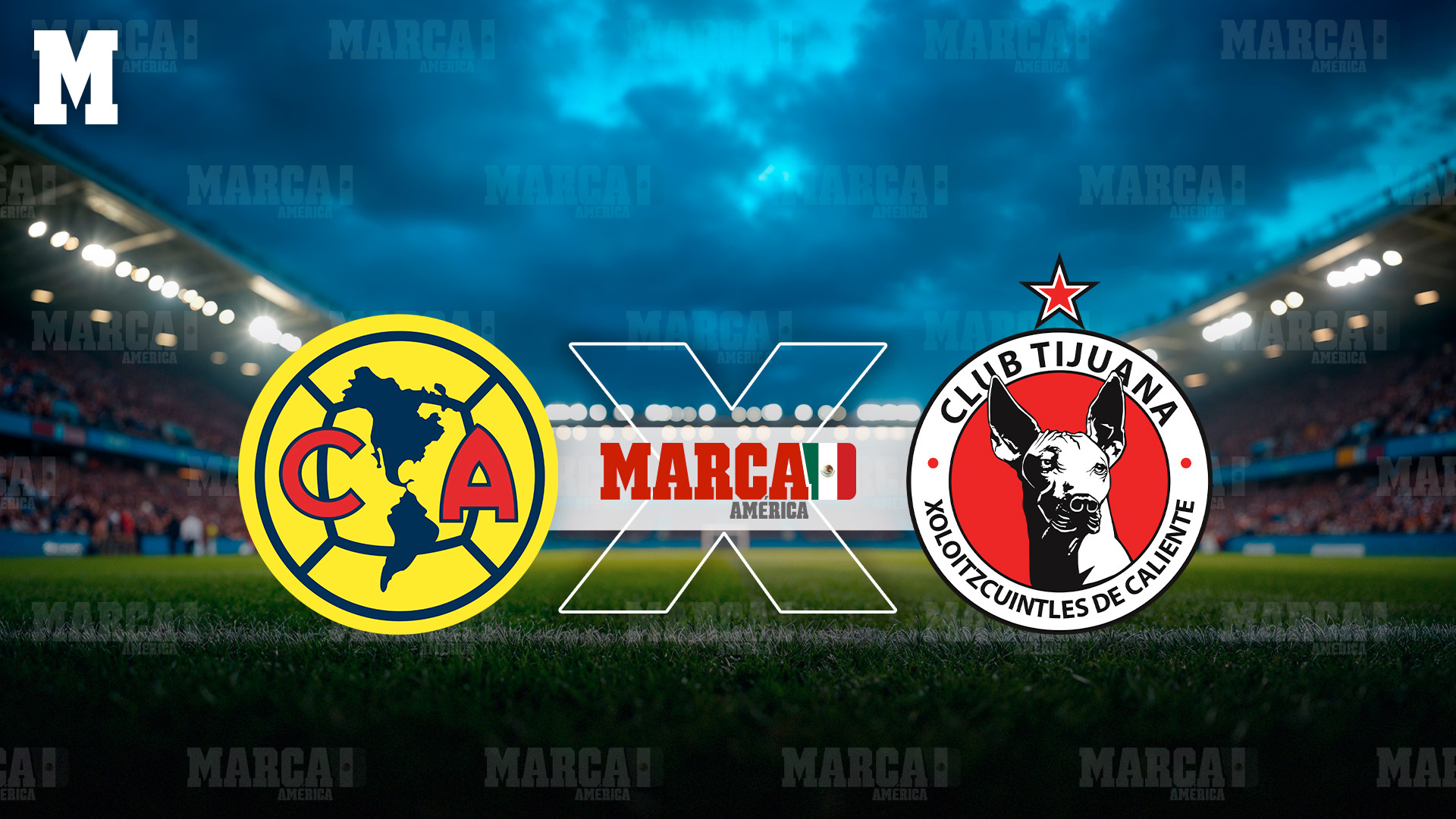 América vs. Tijuana. MARCA MX
