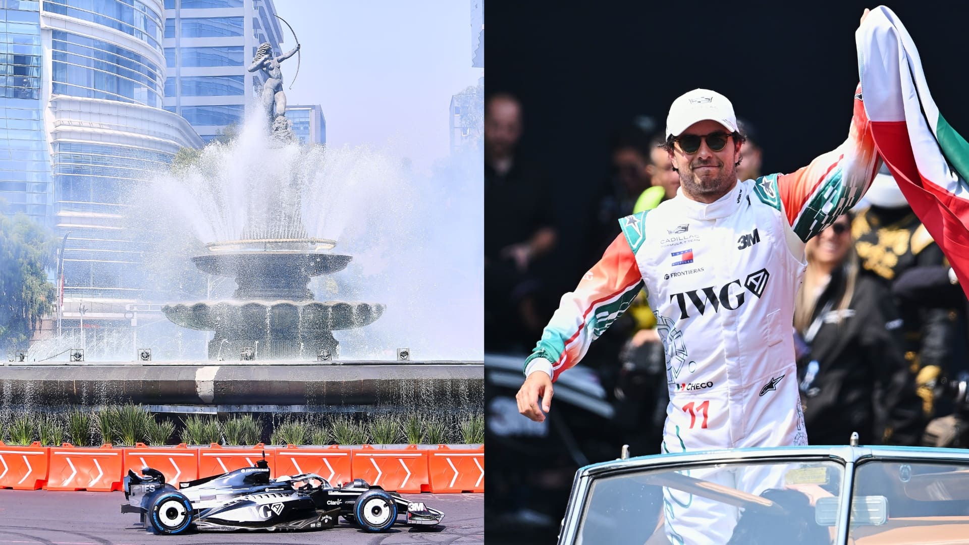 Checo Pérez escribió en redes sociales su agradecimiento tras el Show Run en Reforma. MEXSPORT