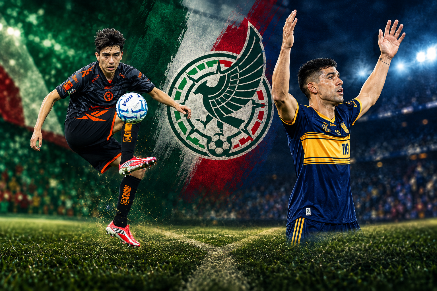 Mora y Brunetta. MEXSPORT / IA