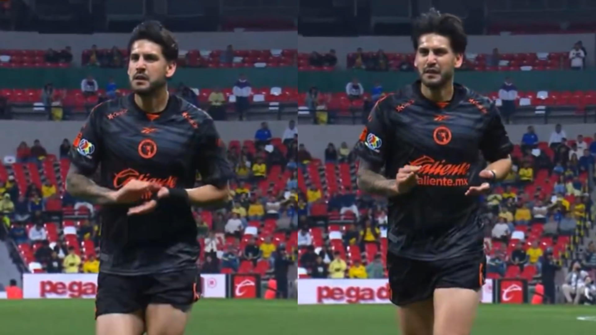 El jugador fue expulsado al minuto en el tiempo de compensación. MARCAMX